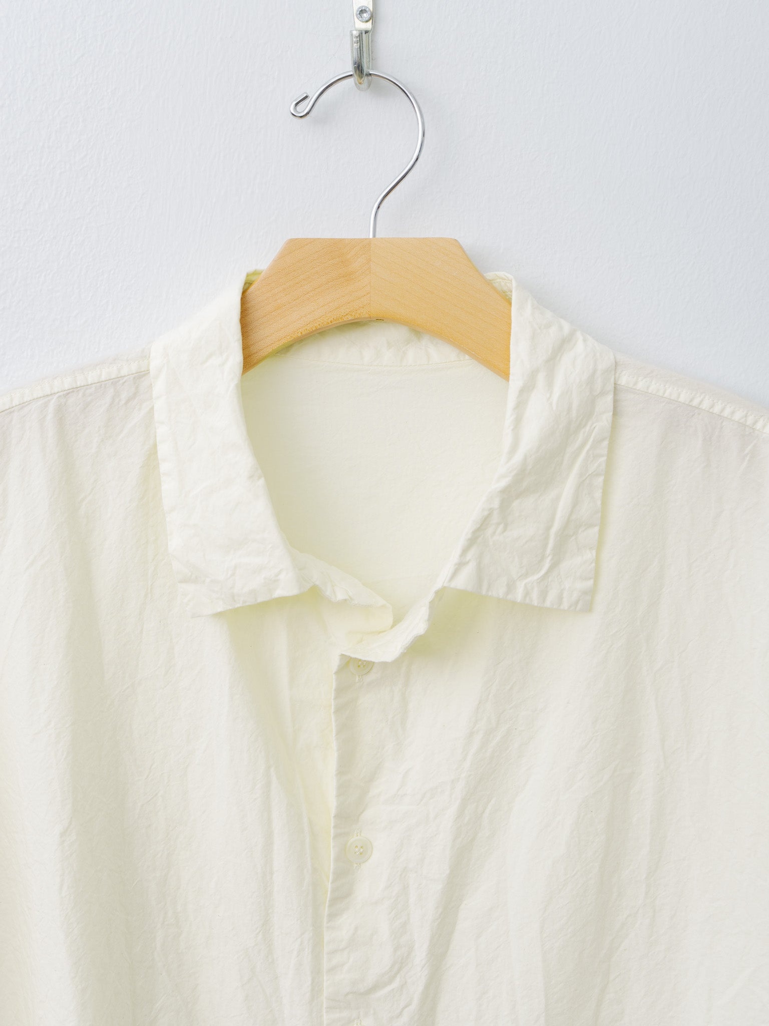 Waga Short Sleeve Shirt L COT - Natural - 6