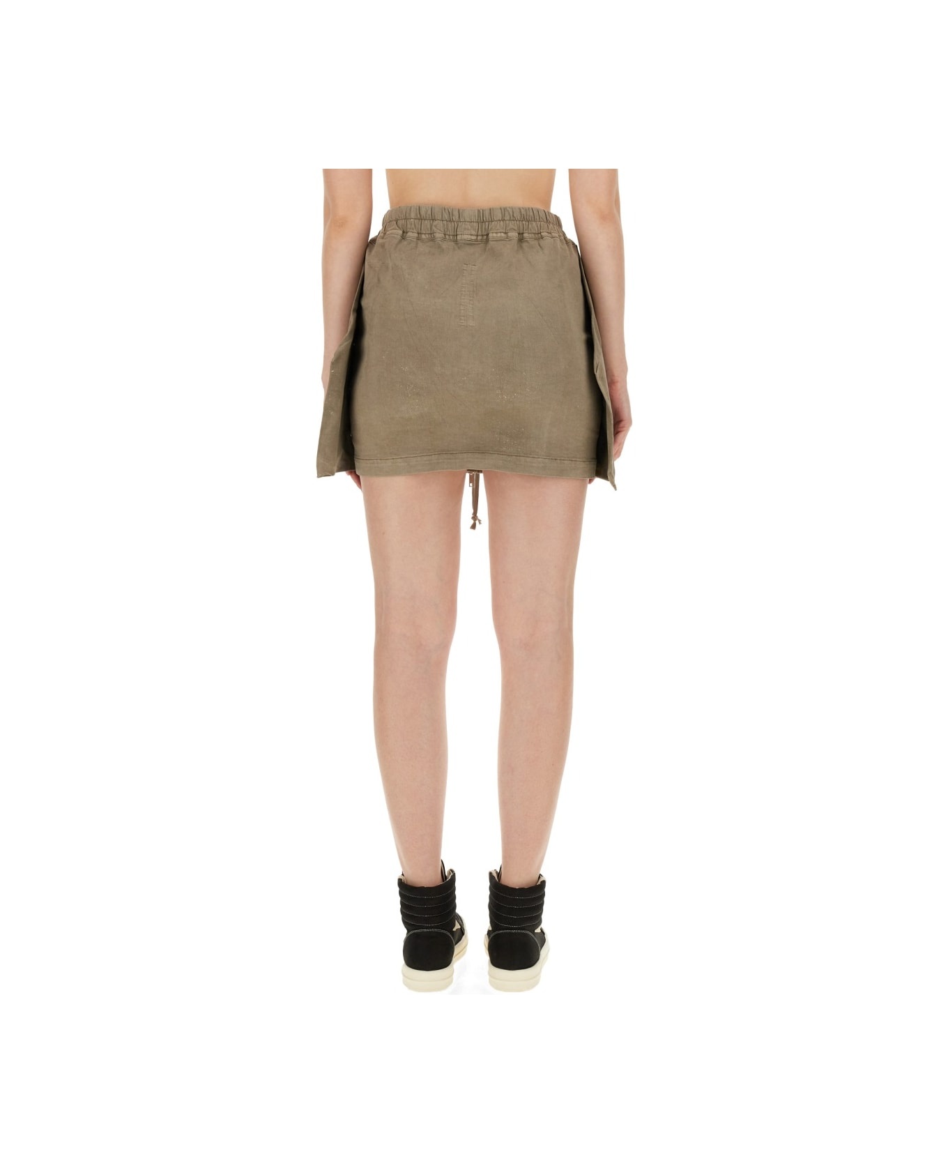 【関税&送料込】Rick Owens Drkshdw Mini Lido Skirt Rick Owens DRKSHDW Mini Lido Skirt | italist | REVERSIBLE