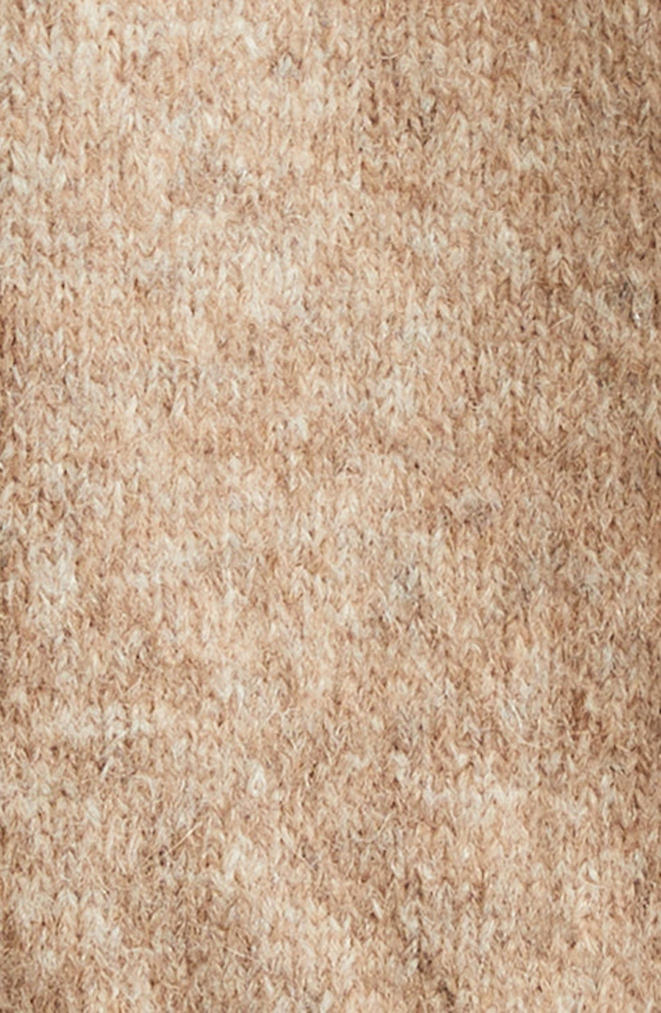 Jacquemus La Maille Logo Jacquard Alpaca & Merino Wool Blend Sweater in Beige at Nordstrom - 7