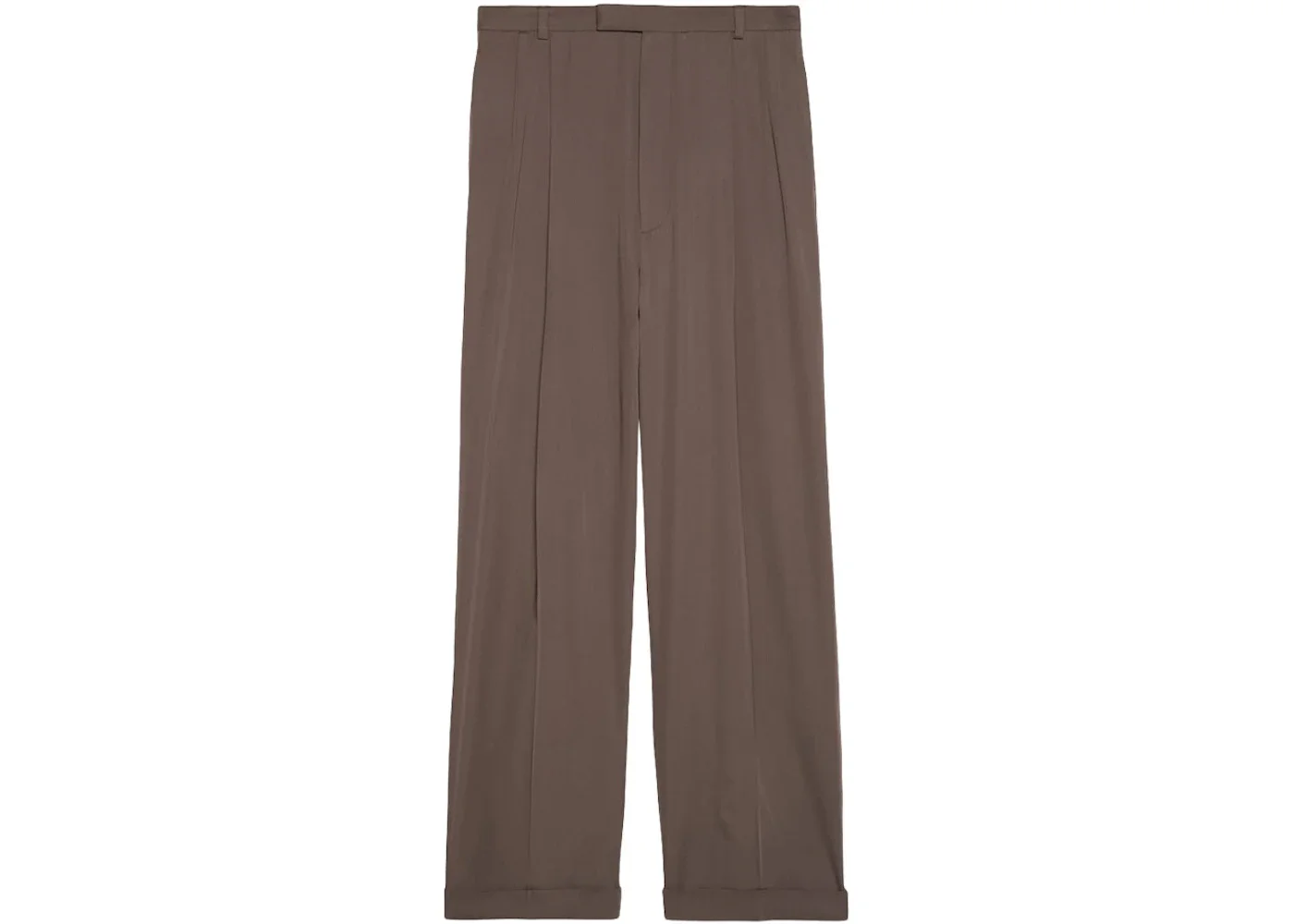 Wool pants with Gucci label - 1