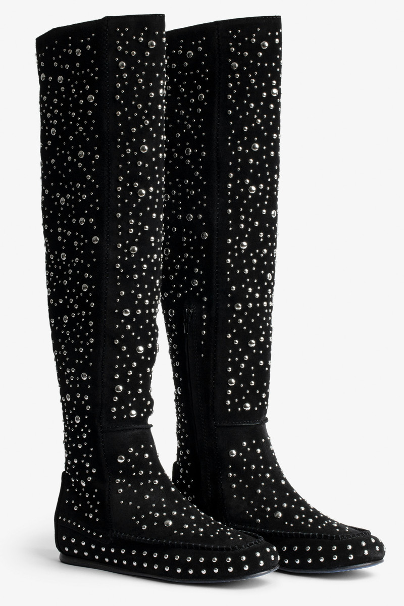 Zadig & Voltaire Santa Dream Studs High Boots outlook