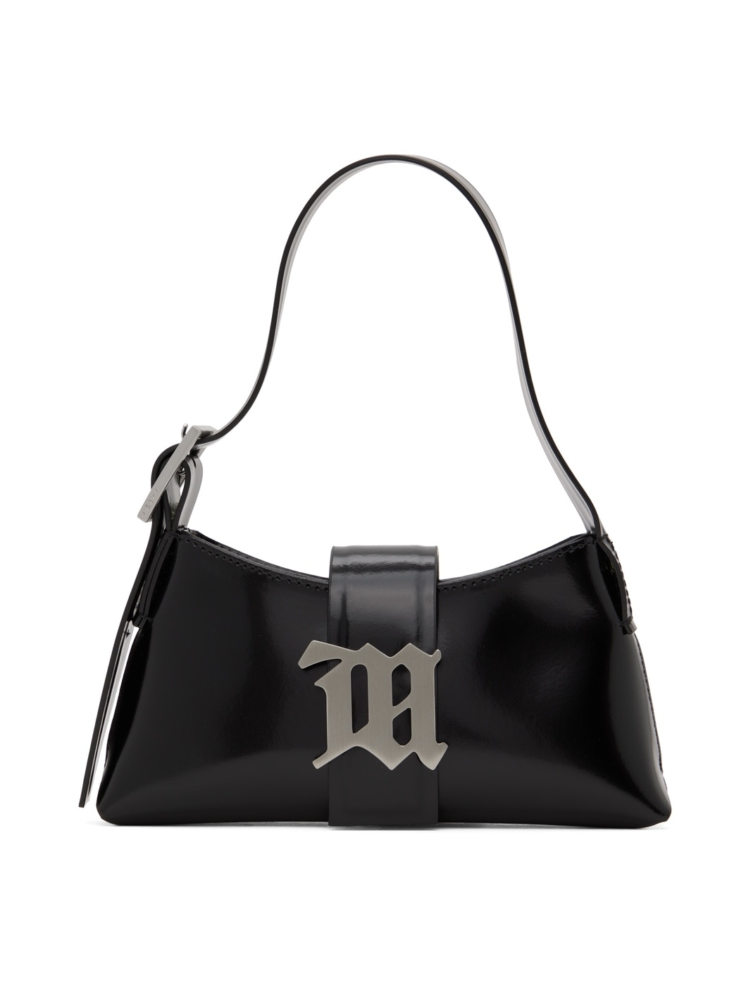 Black Leather Mini Bag - 1