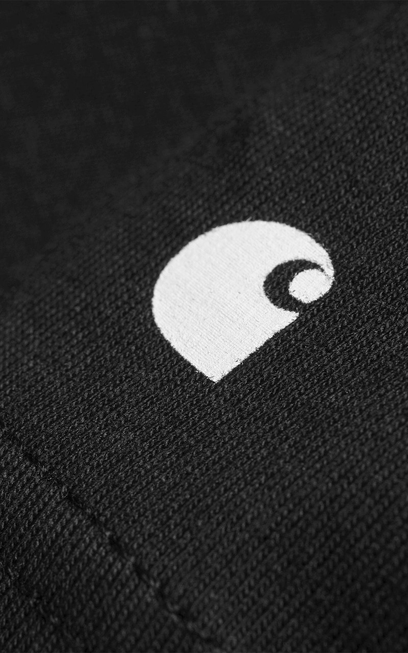 S/S BASE T-SHIRT BLACK/WHITE - 6