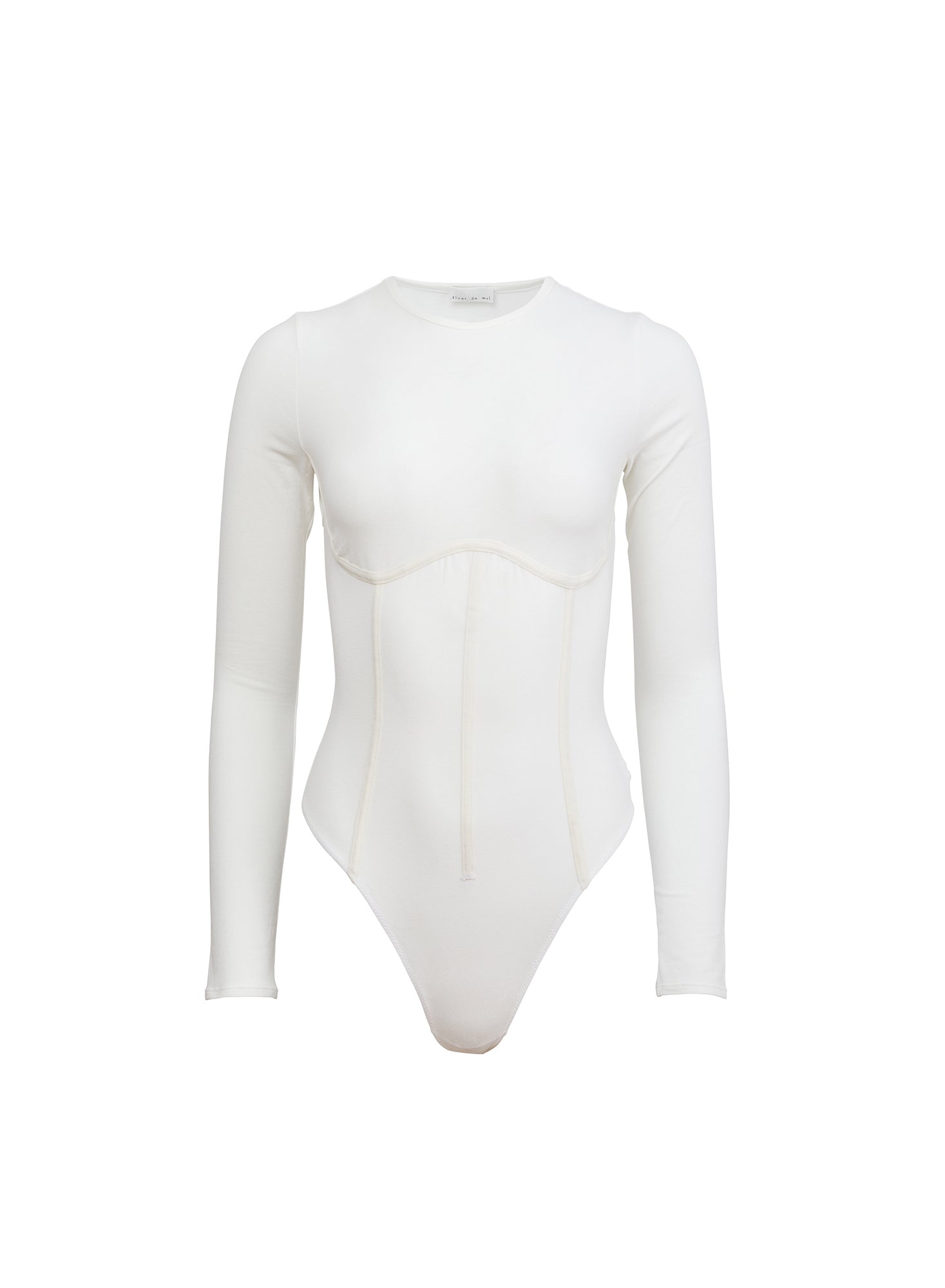 Organic Cotton Long Sleeve T-Shirt Bodysuit - 3