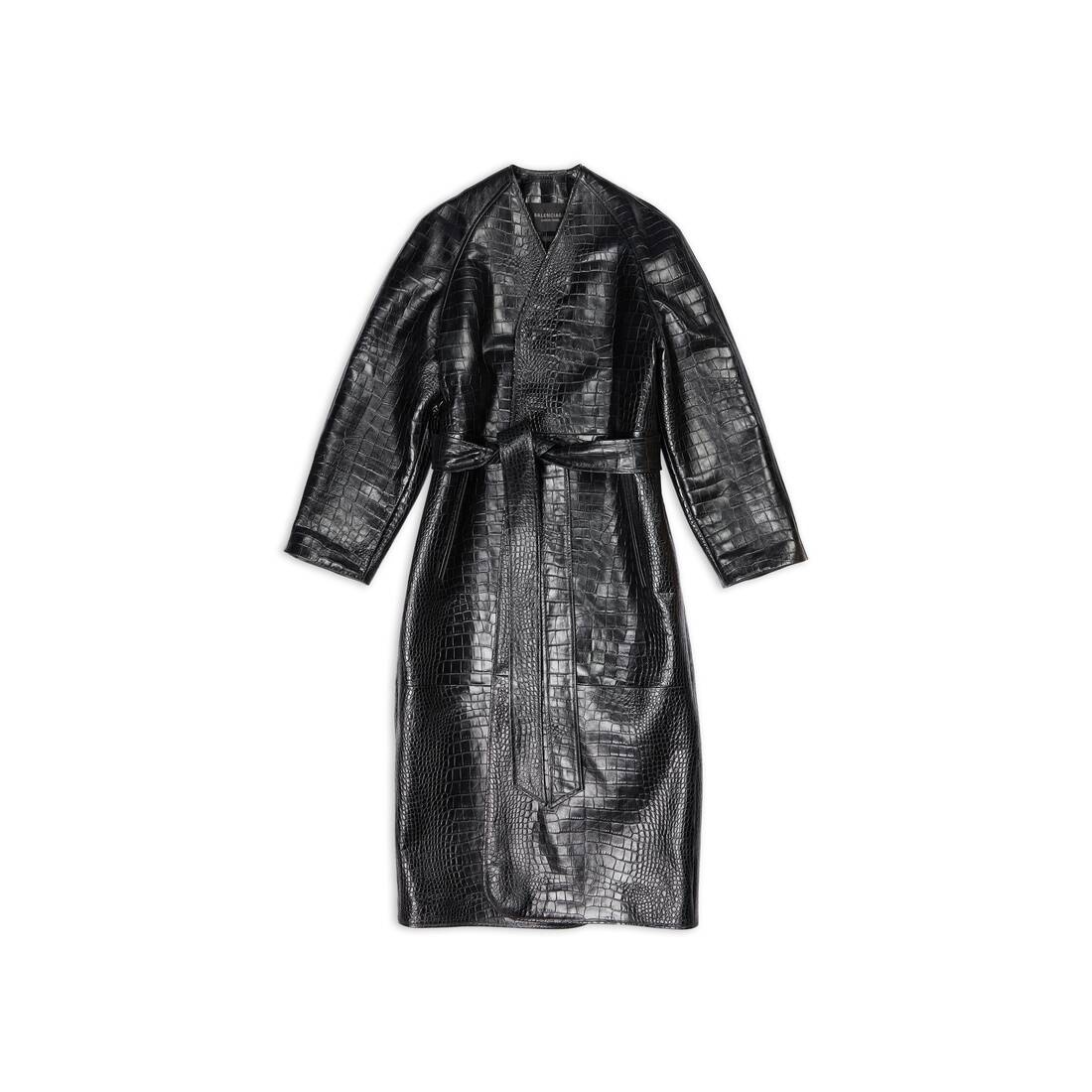 Women's Lining Coat in Black - 1