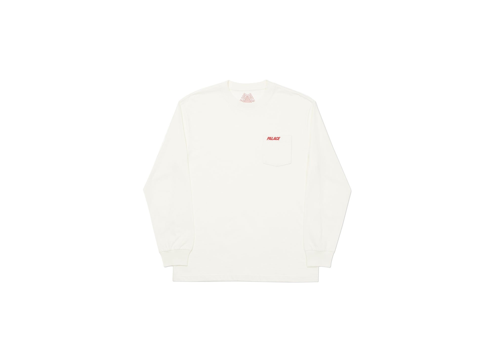 CLASSIC POCKET LONGSLEEVE WHITE - 1