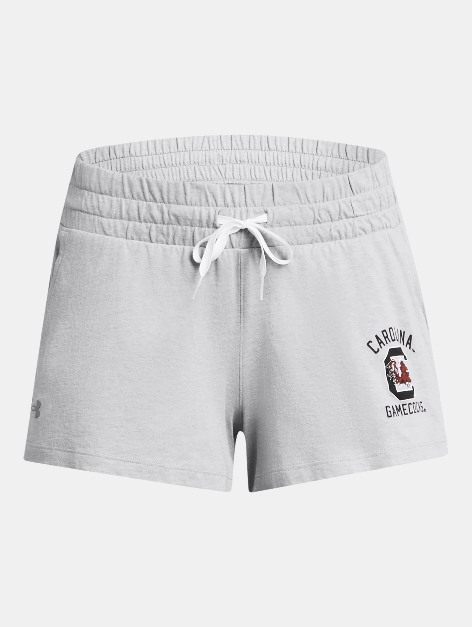 Women's UA Performance Cotton Collegiate Shorts - 1