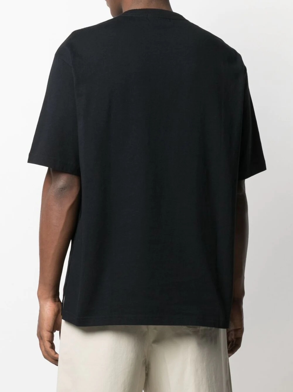 drawstring cotton T-shirt - 4