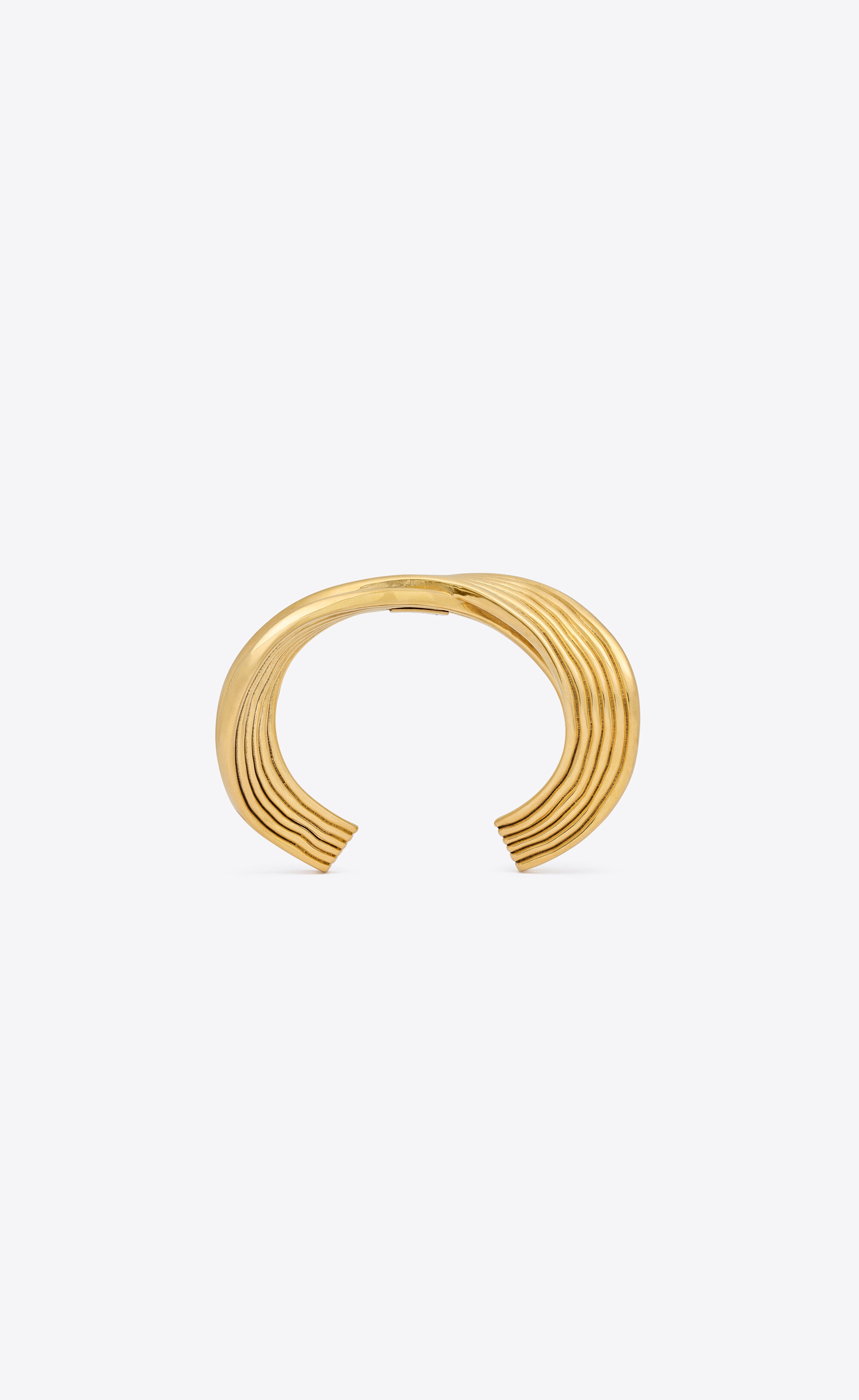 link cuff in metal - 2