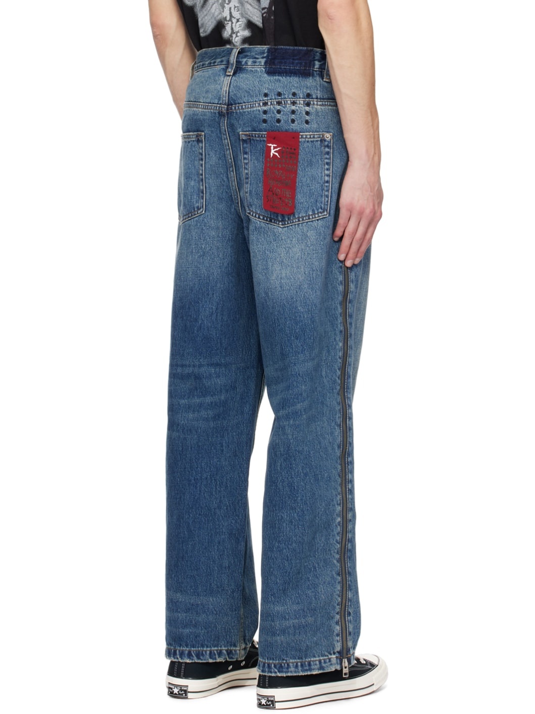Indigo Trippie Redd Edition Maxx Zip Trip Jeans - 3