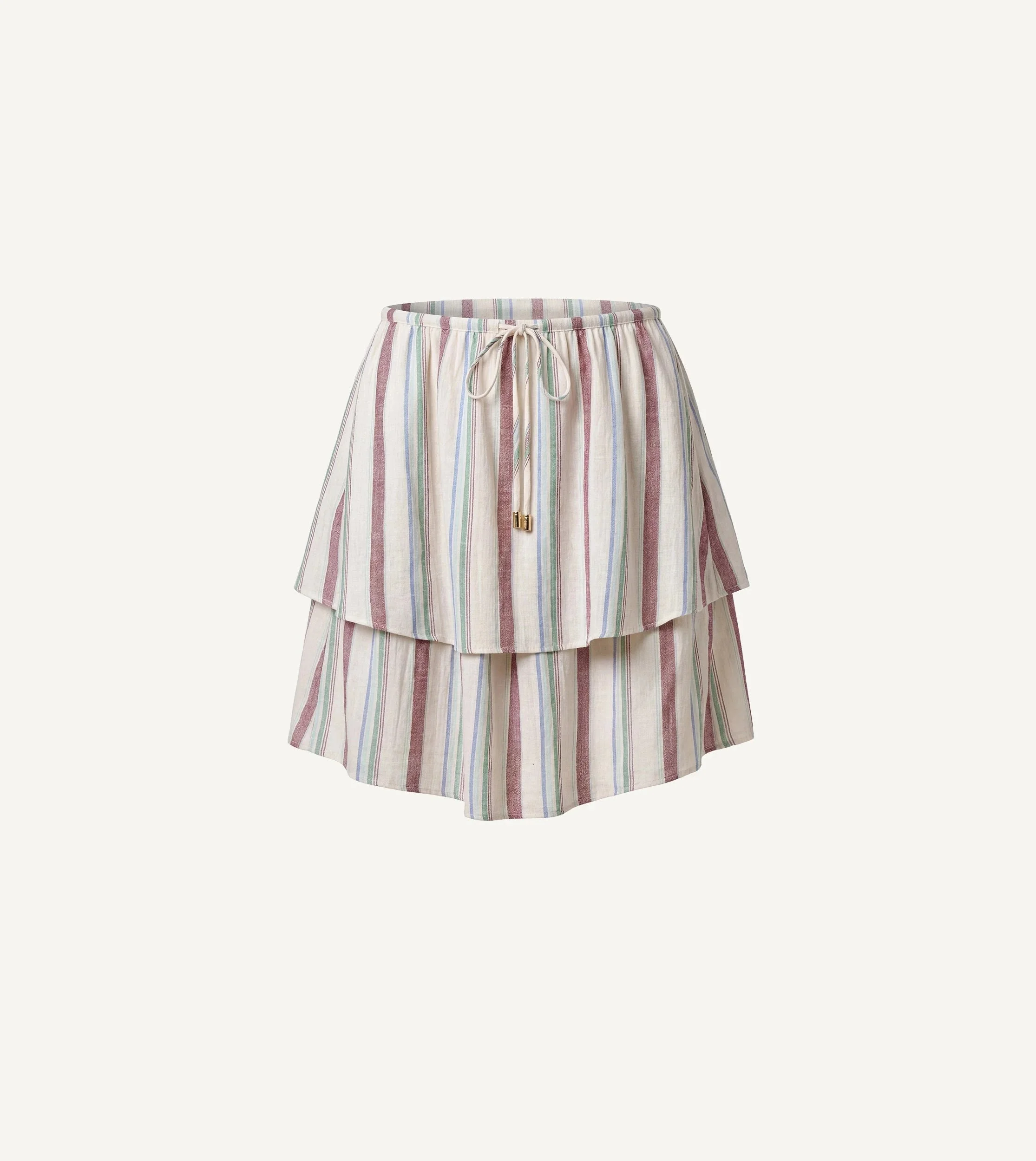 LENORE MINI SKIRT | IVORY MULTI - 1