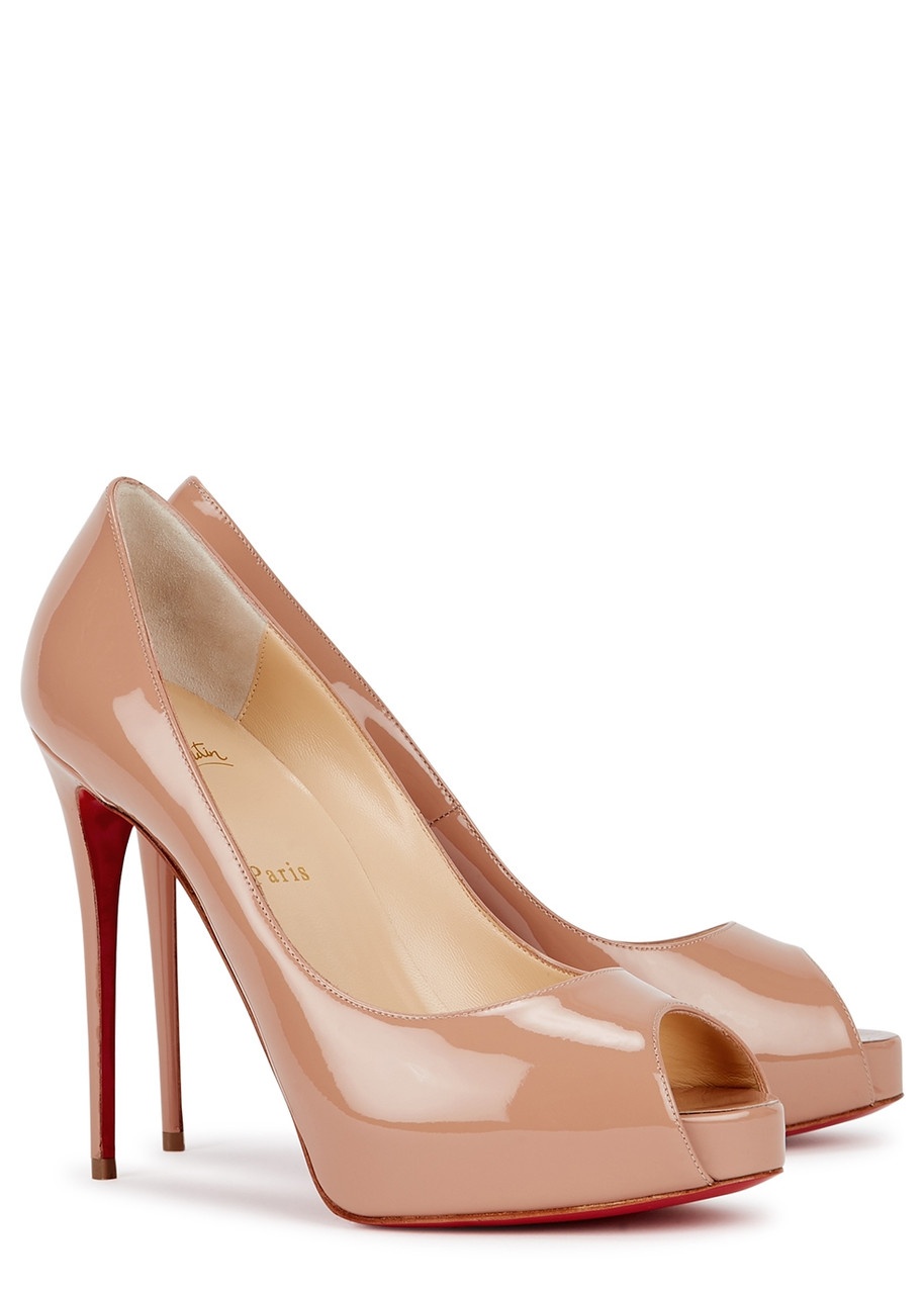 Christian Louboutin New Very Prive 120 Patent Leather Pumps - 2