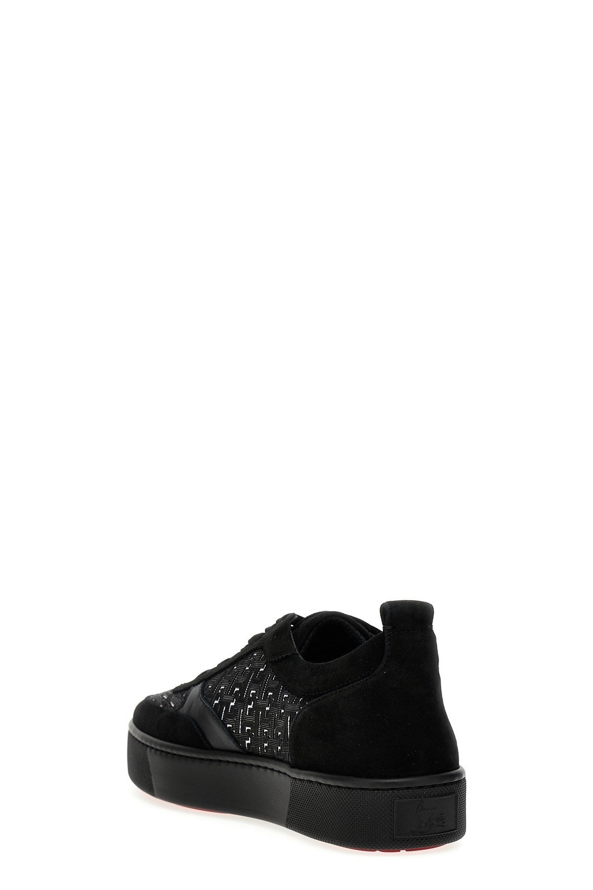 Happyrui Suede and Leather-Trimmed Rubber Sneakers - 3