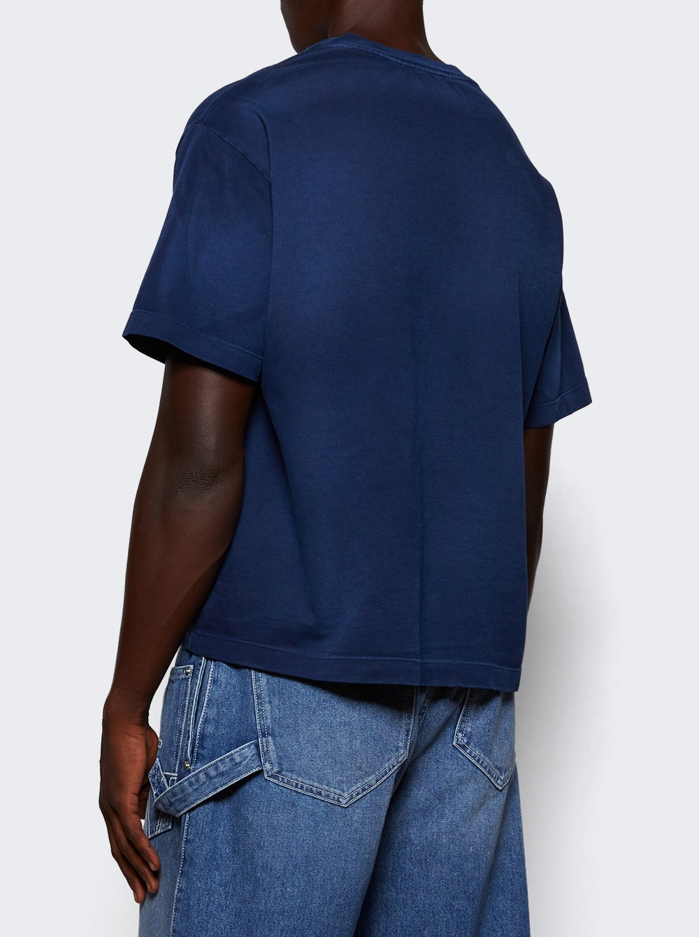 Sunbleached Oversized Tee Newblue - 4