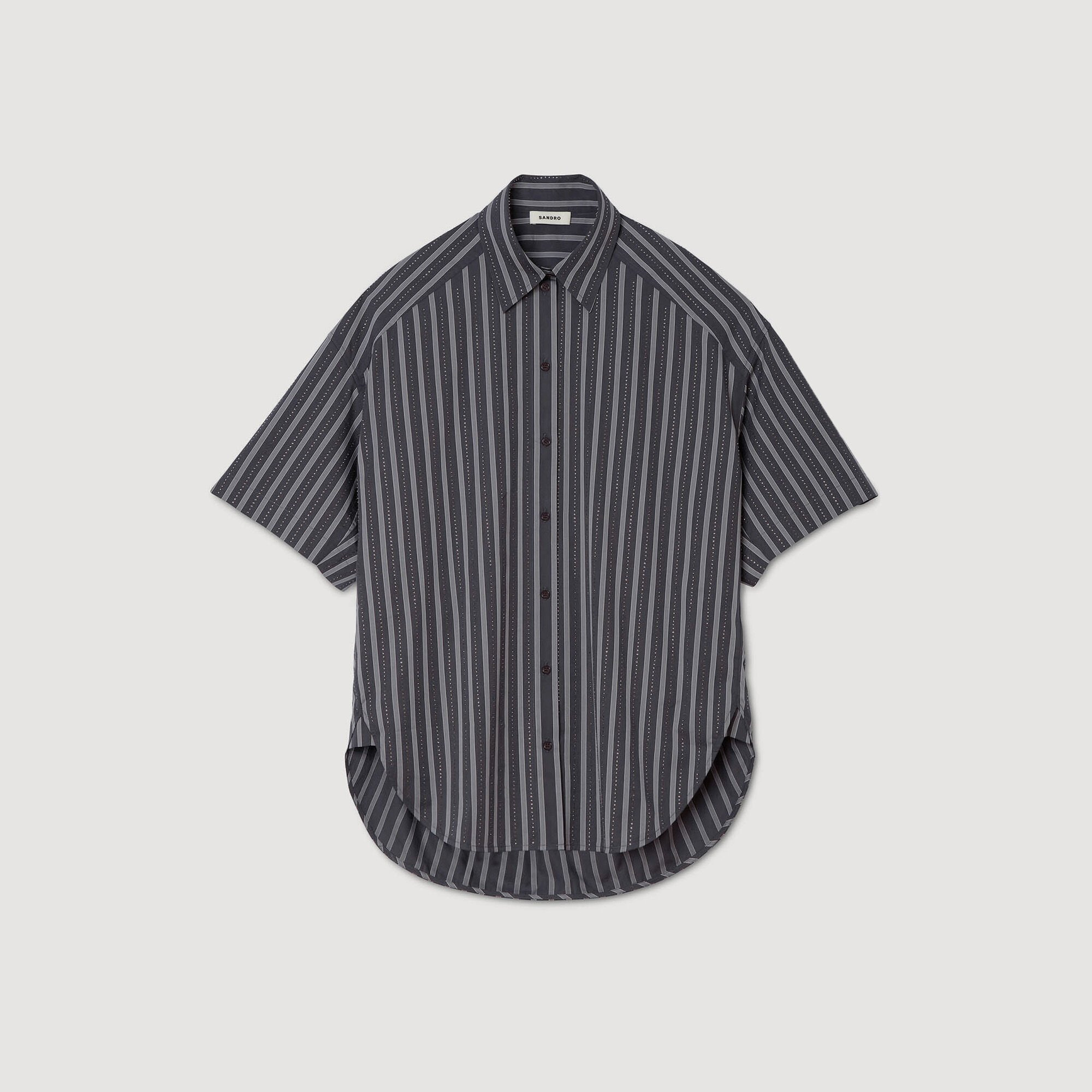OVERSIZED STRIPED RHINESTONE - 6