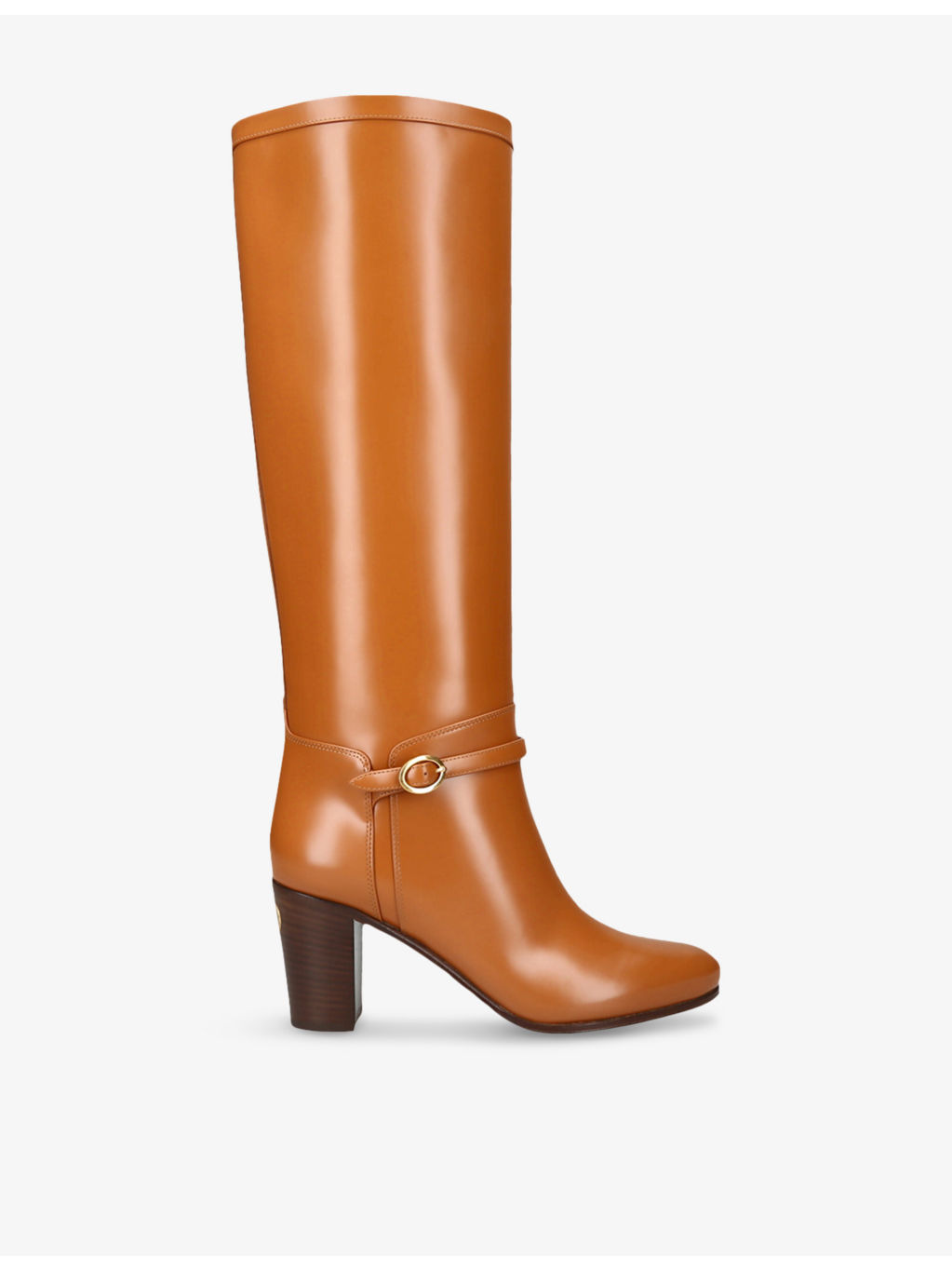 Pattie 75 leather knee-high boots - 1