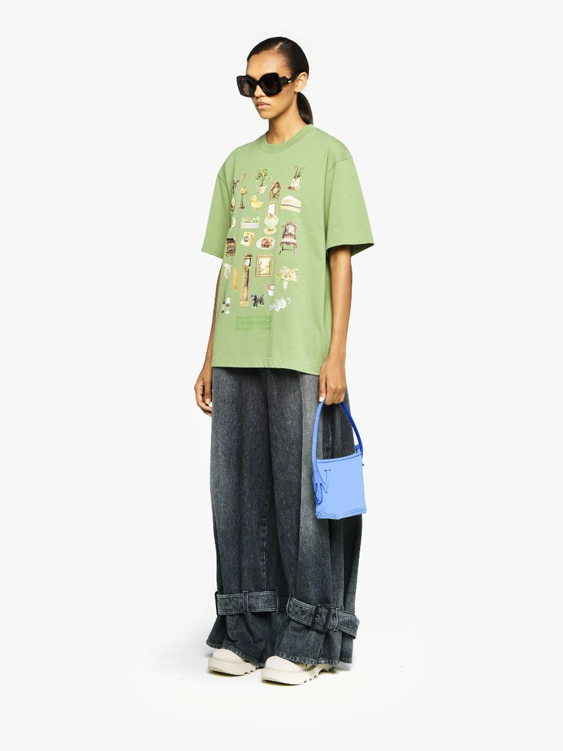 MINI ANCHOR HOBO - COTTON CANVAS HANDLE BAG 5