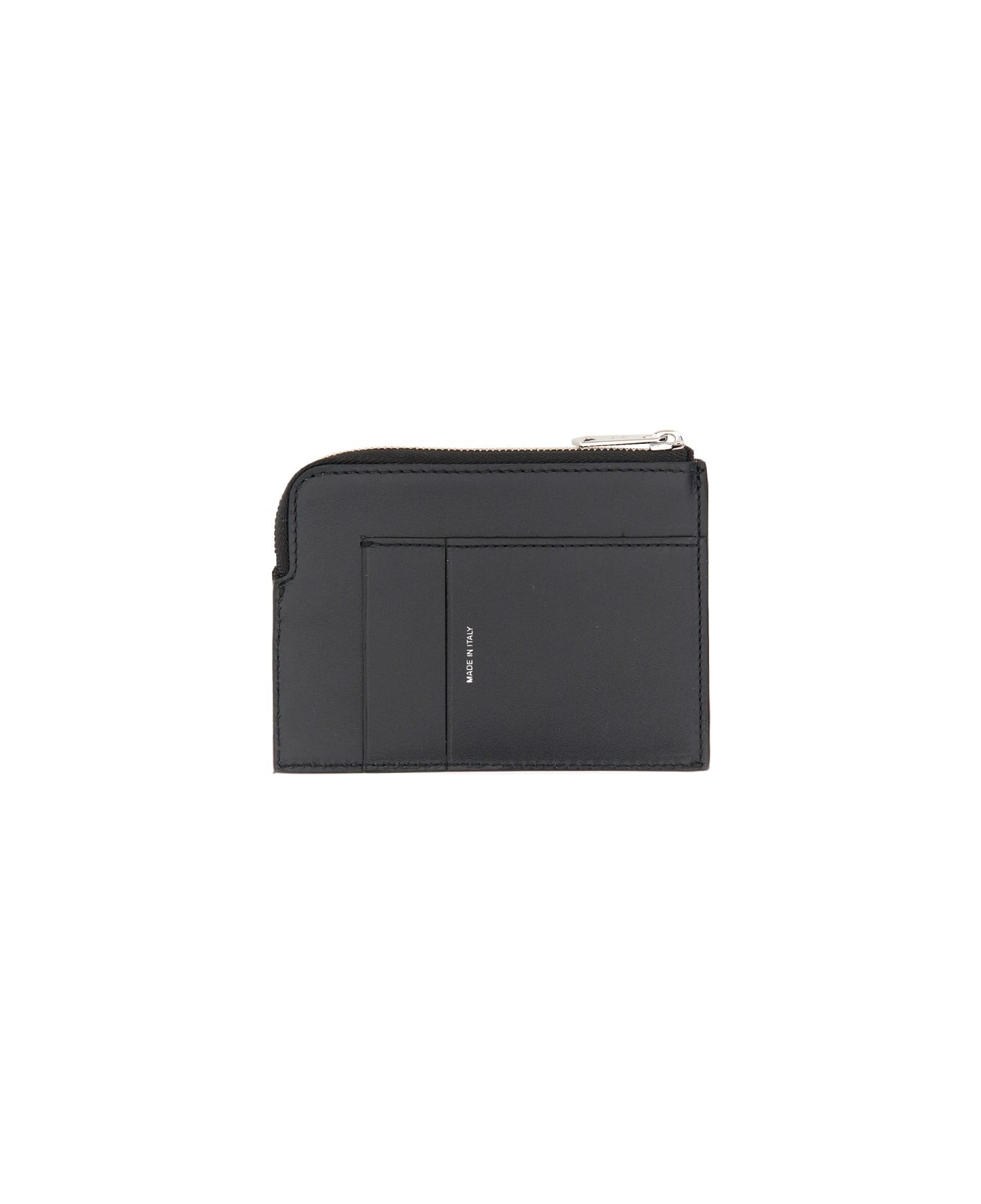 Signature Stripe Zipper Wallet - 2