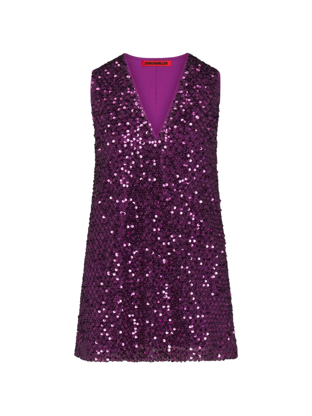 Fountain sequin-embellished mini dress - 1