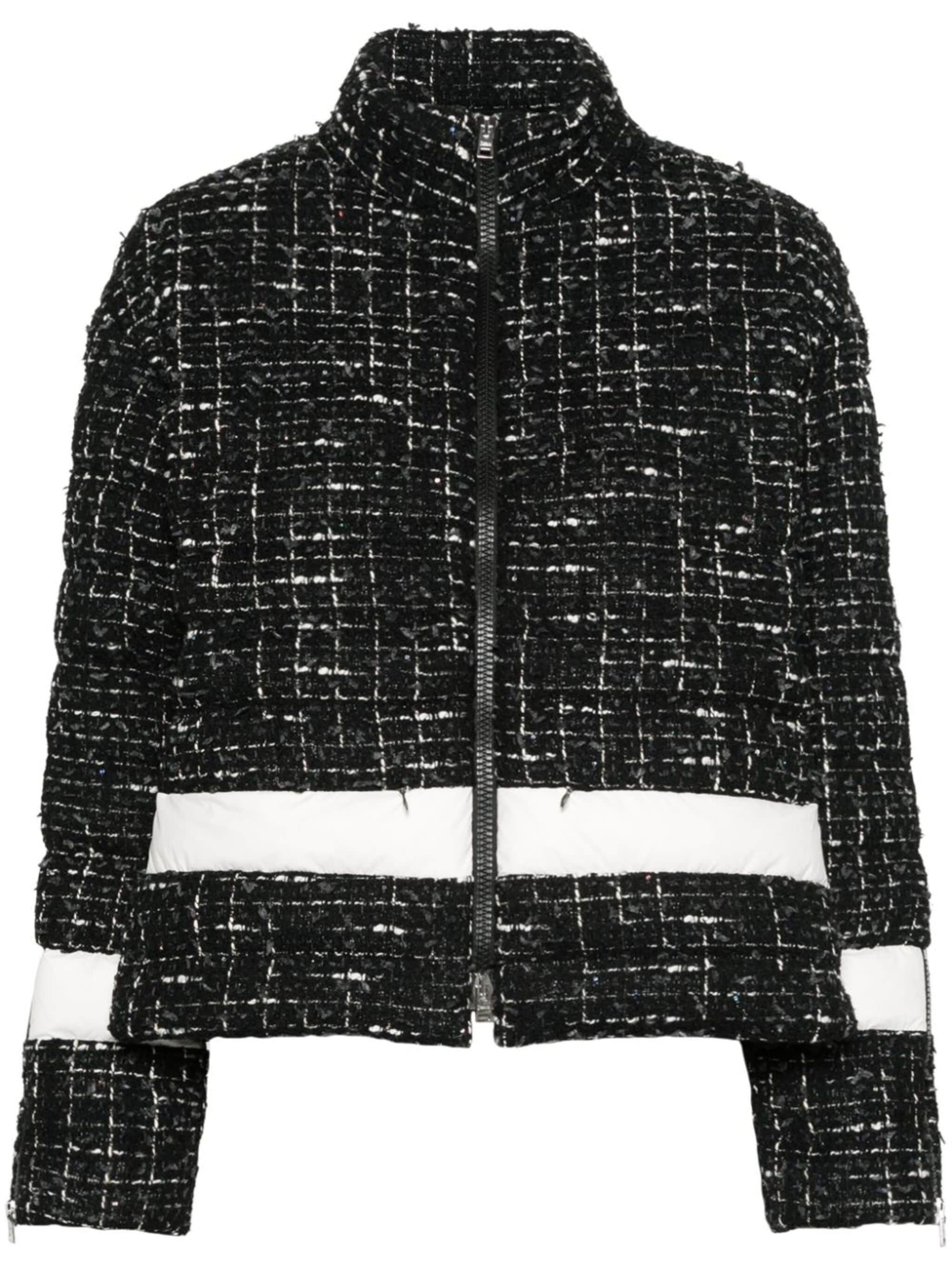 Herno tweed bomber jacket eraldo REVERSIBLE