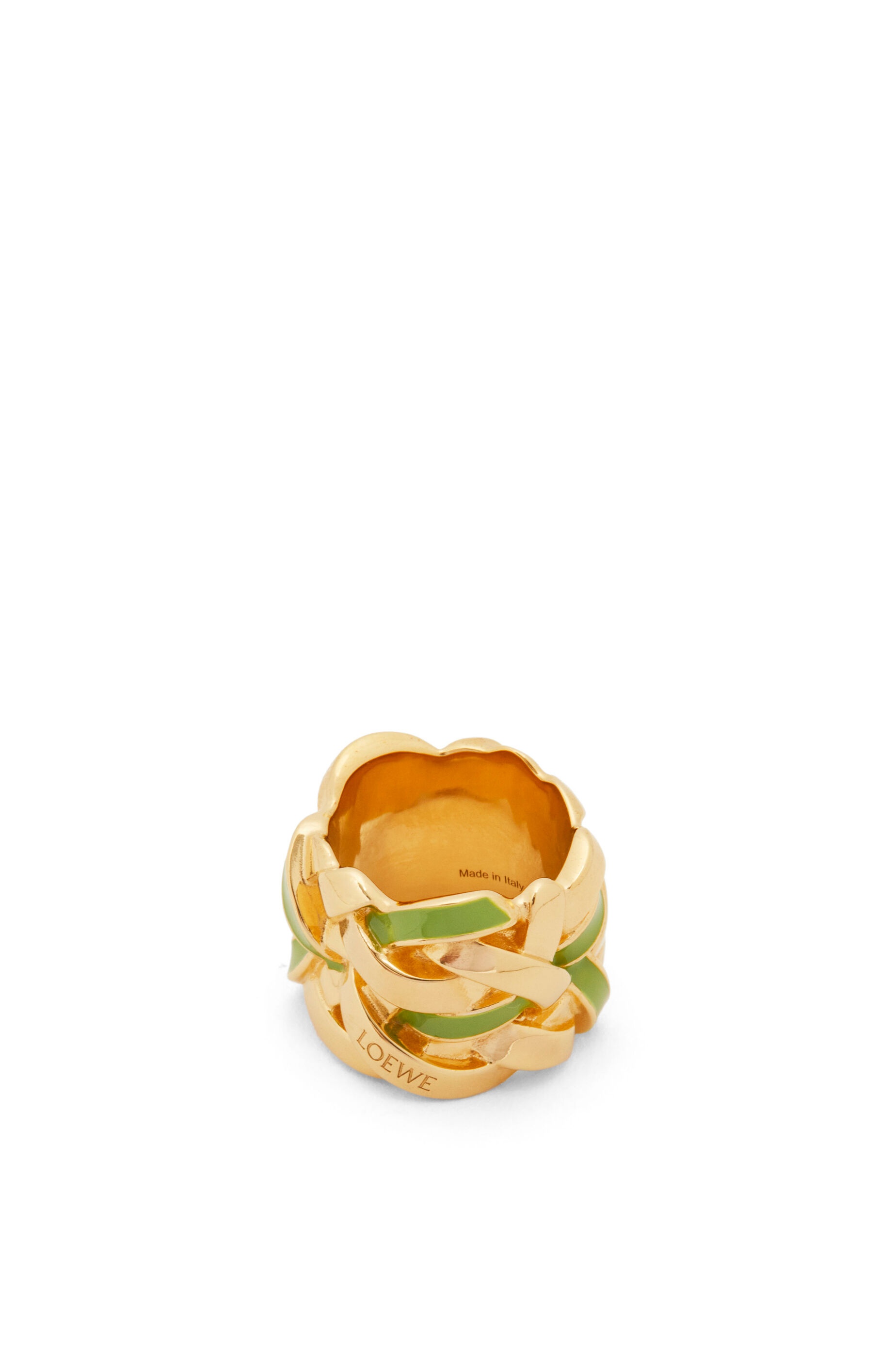 Nest ring in sterling silver and enamel - 1