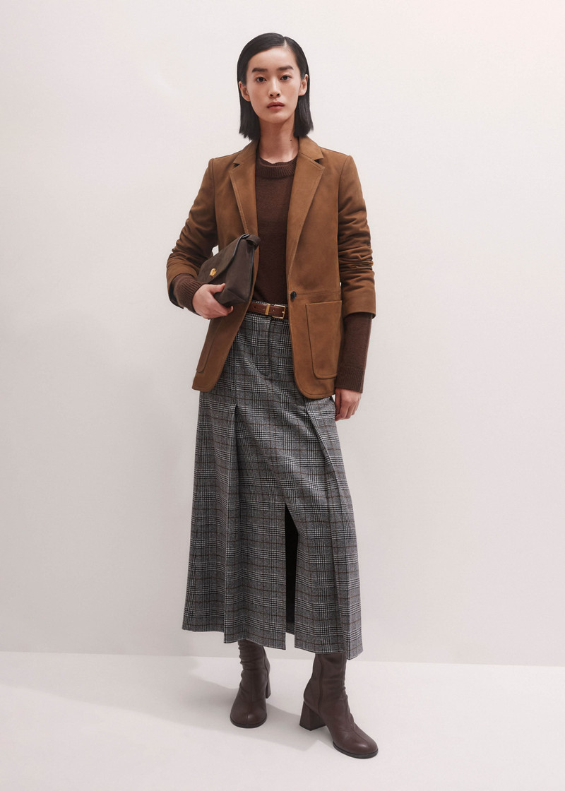 Pleated Maxi Skirt 3