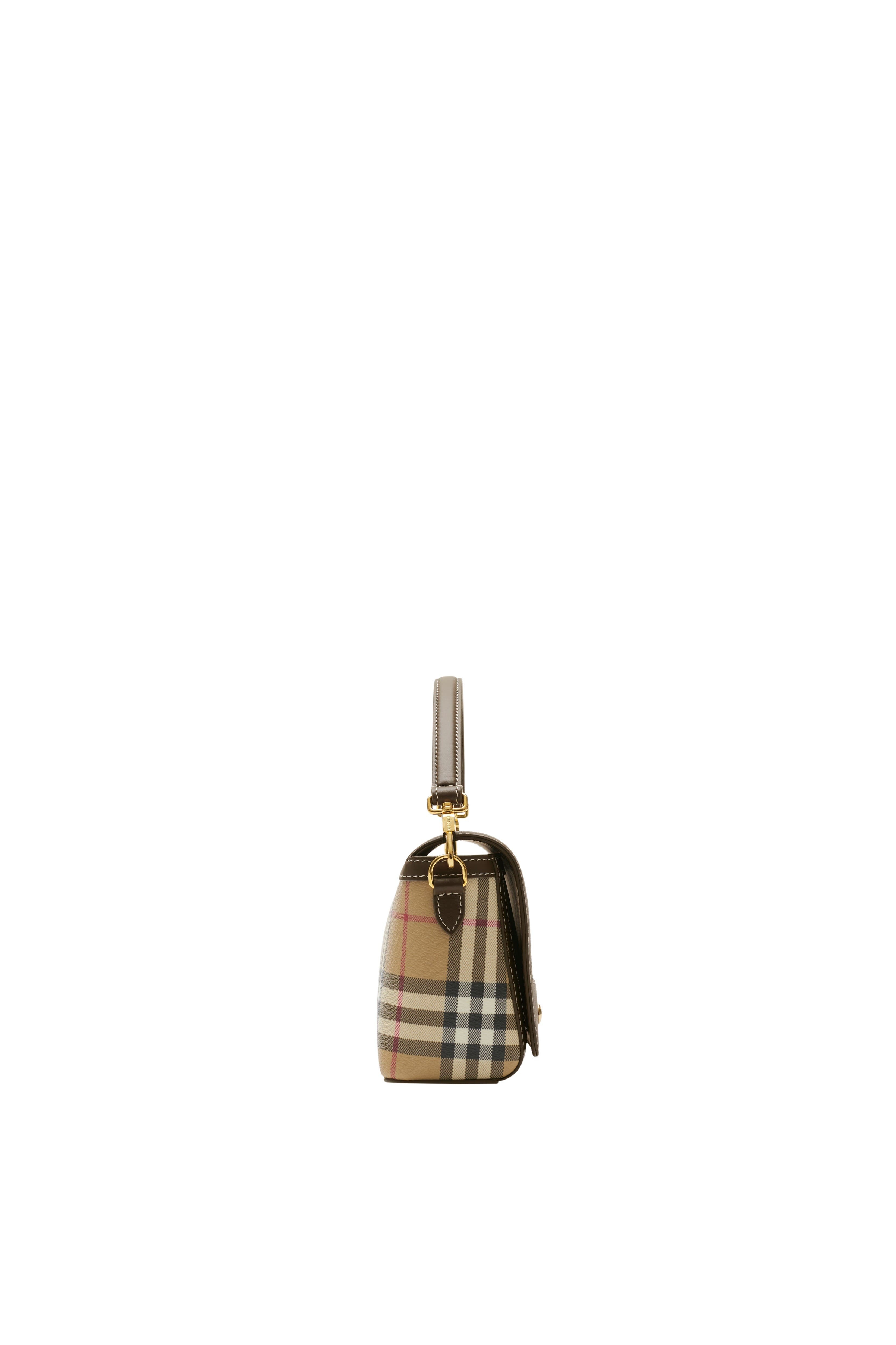 burberry Top Handle Note Bag in Archive Beige/military at Nordstrom - 4