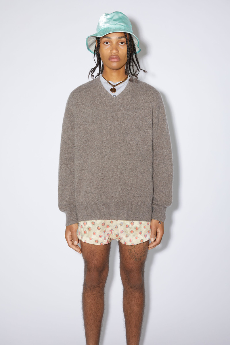 Acne Studios Wool cashmere jumper - Fox grey outlook