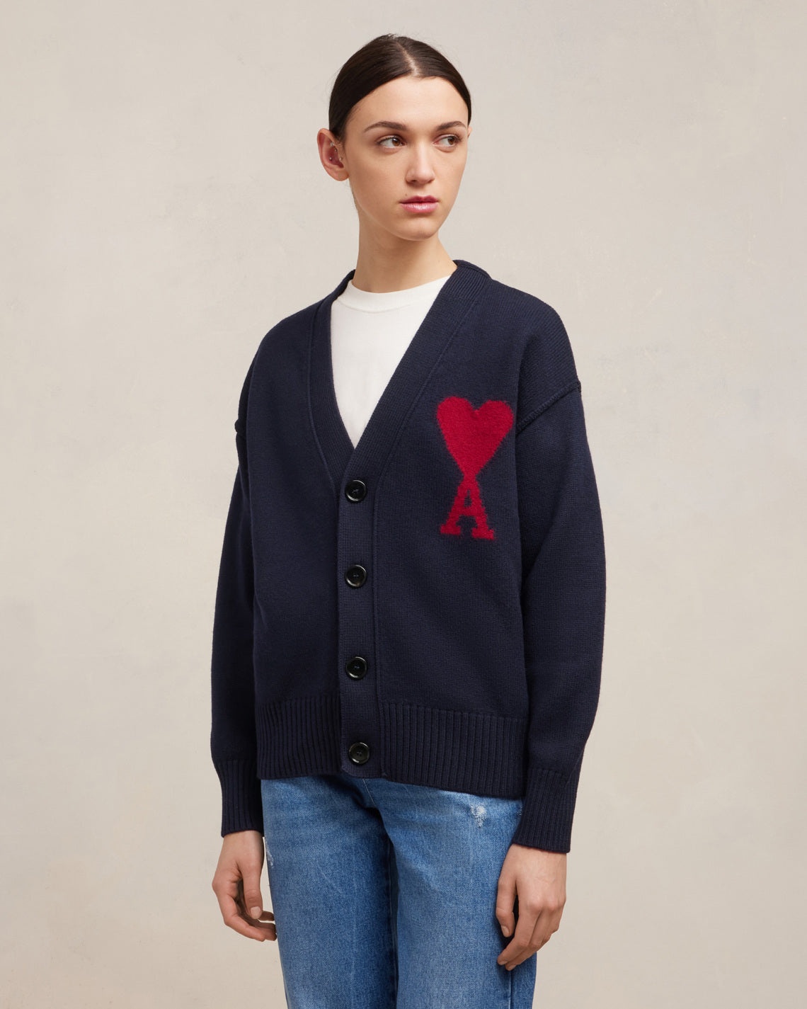 RED AMI DE COEUR CARDIGAN - 3