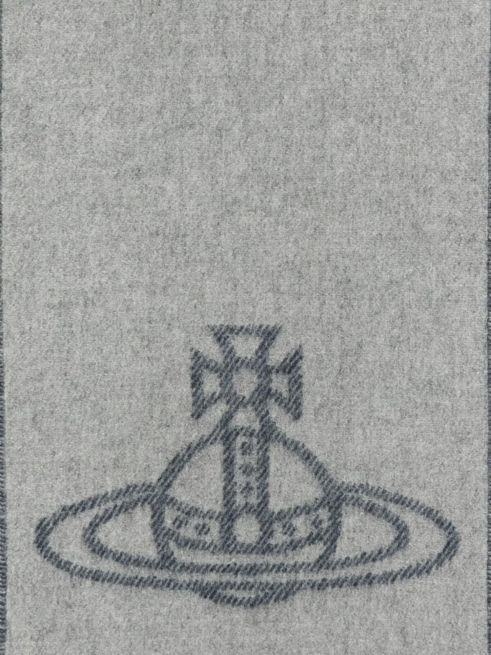 Orb-embellished scarf - 3