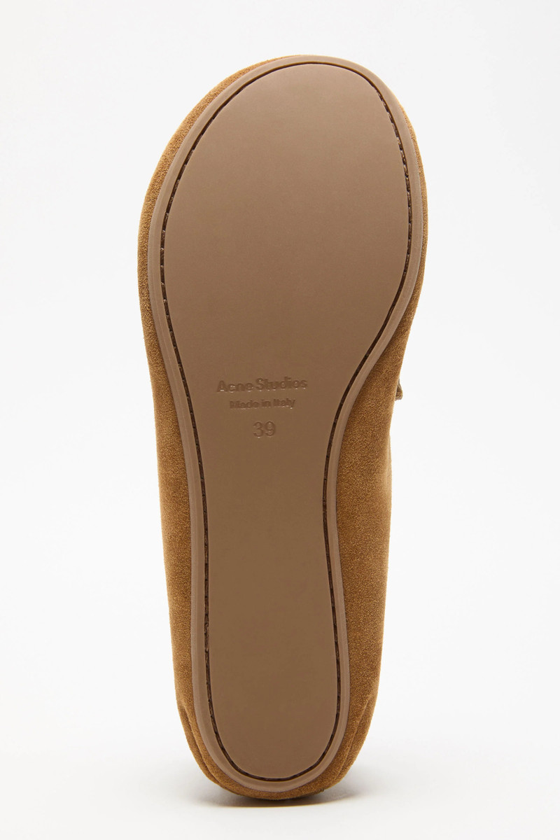 Suede loafers - Beige/blue 3