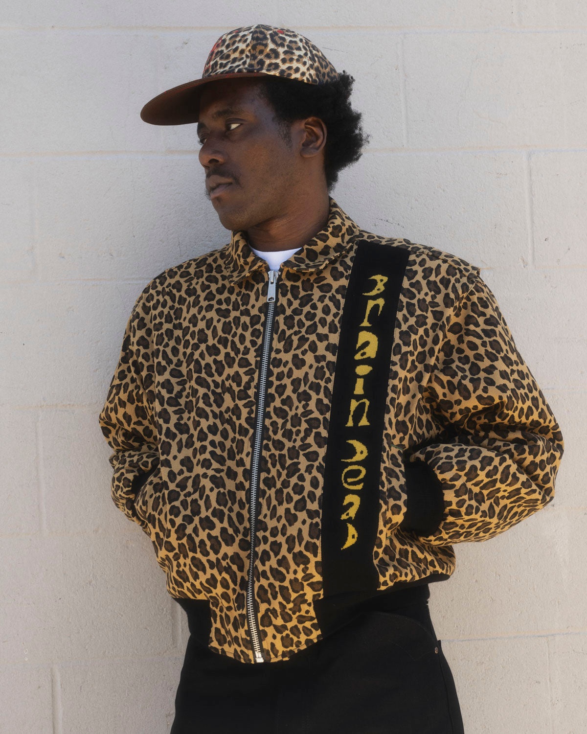 Twill Flight Jacket - Leopard - 6