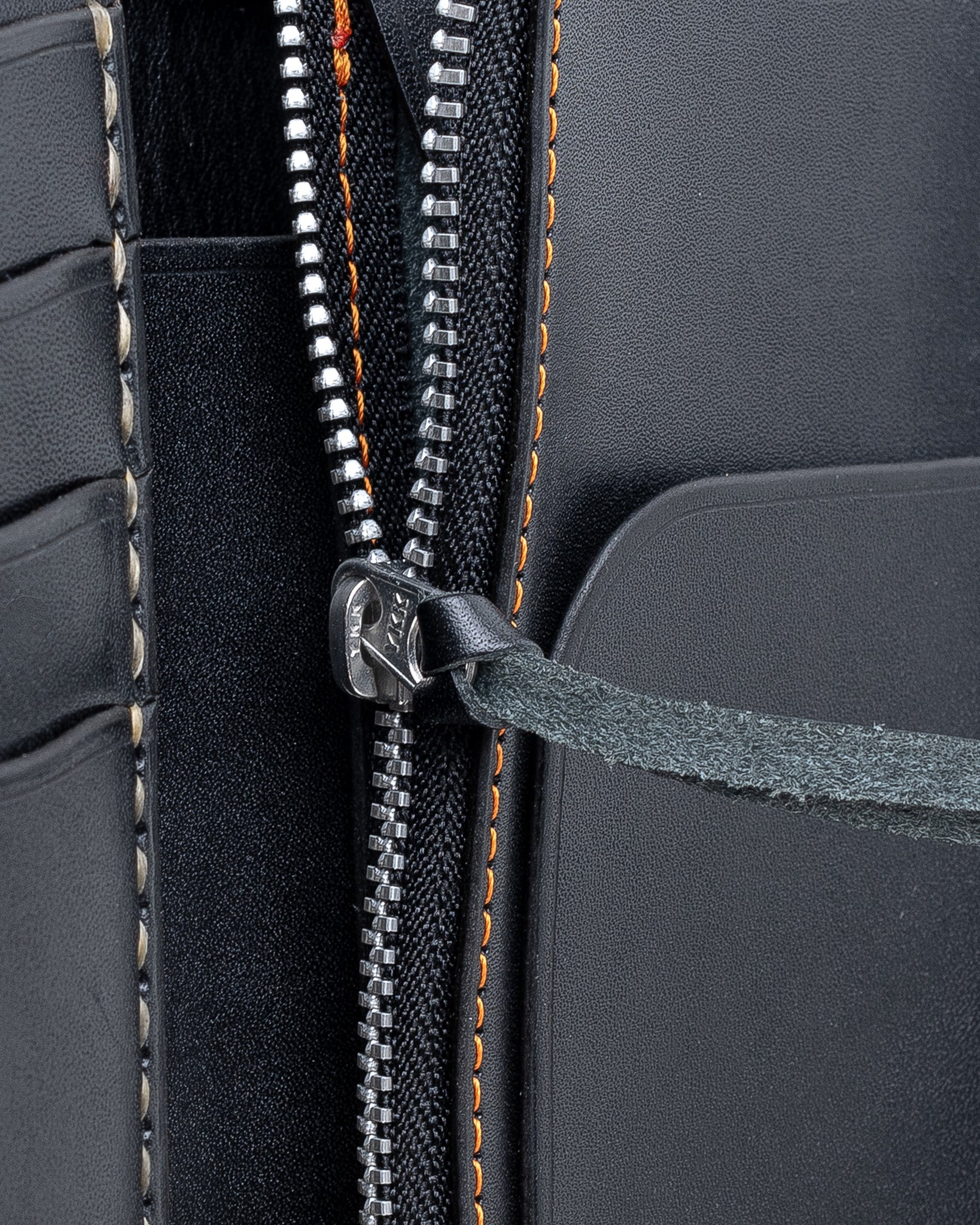 IHG-02-NAV Medium Shell Cordovan Wallet - Navy - 5