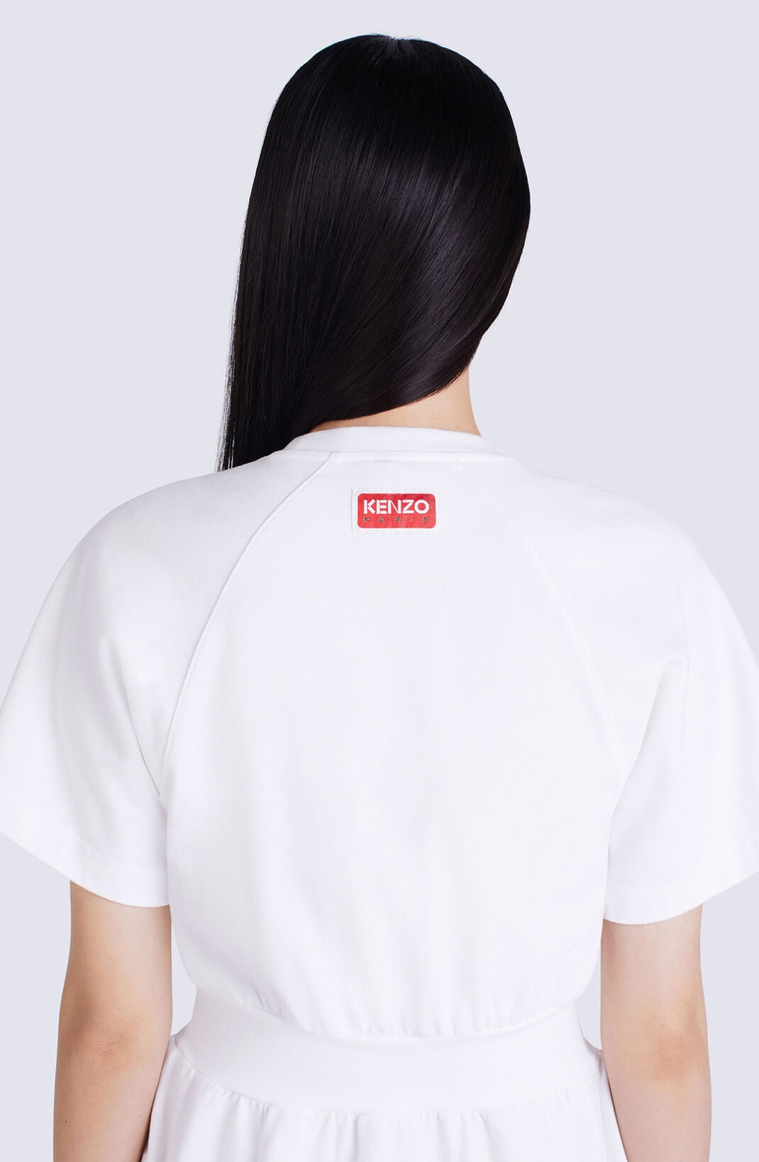 'Akae Flower Field' fitted T-shirt dress - 6