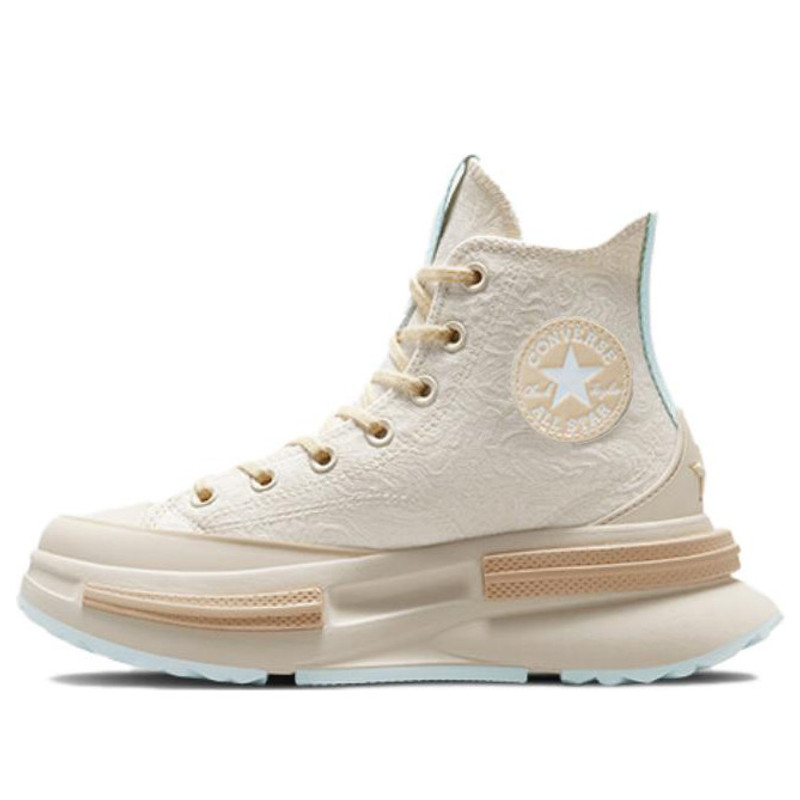(WMNS) Converse Run Star Legacy CX Platform Swirl Jacquard 'Ivory Aqua Mist' A03507C - 1