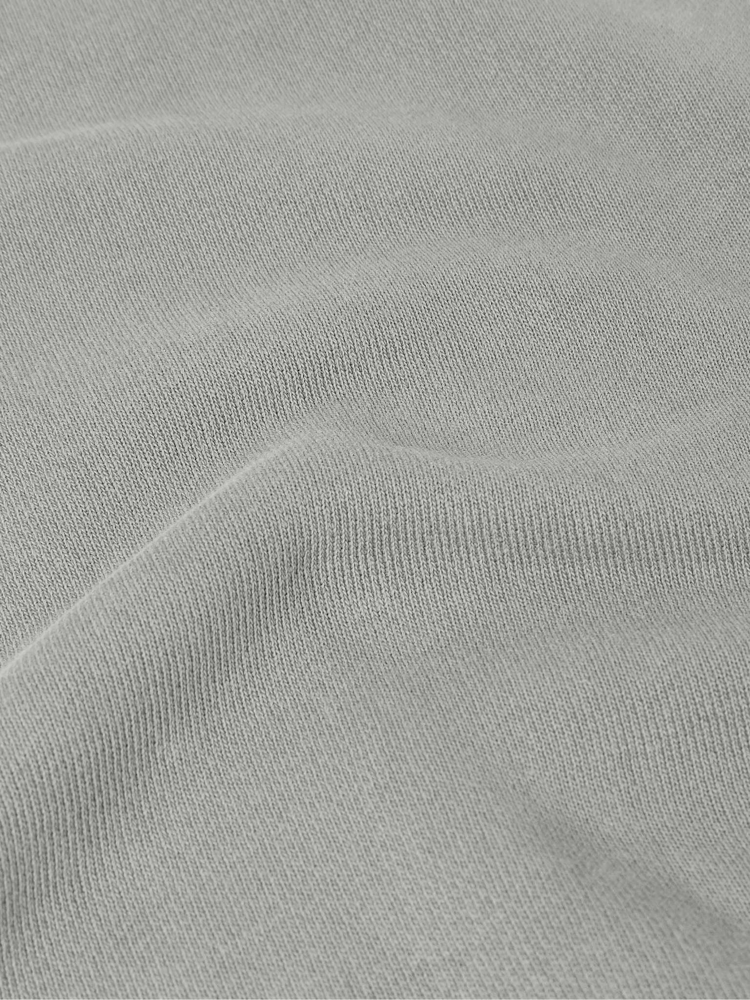 Enzyme-Washed Cotton-Jersey Sweatshirt - 4