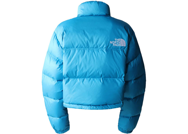 The North Face The North Face Women's Nuptse Short Jacket Acoustic Blue outlook