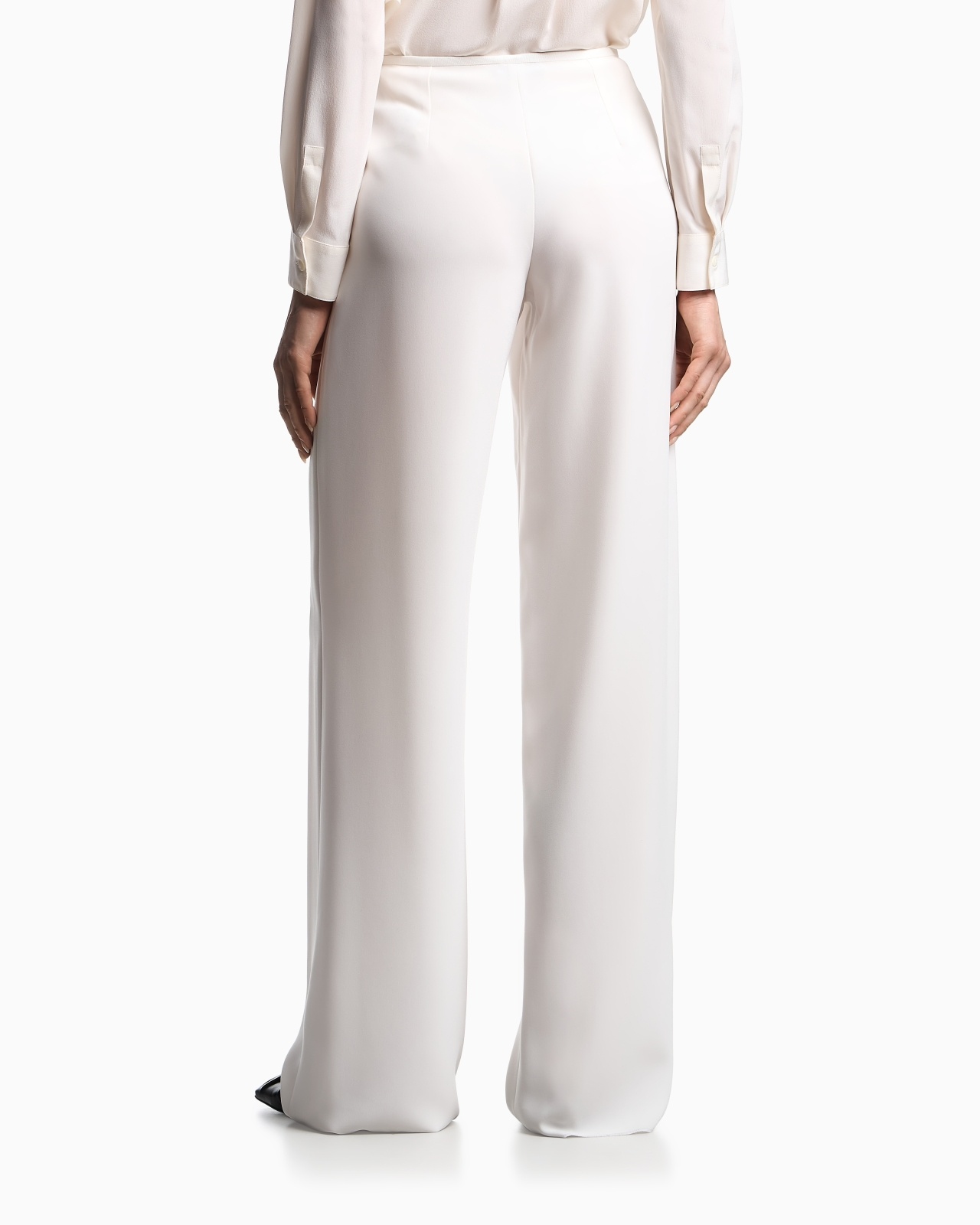 ICON TRIACETATE PALAZZO TROUSERS - 3