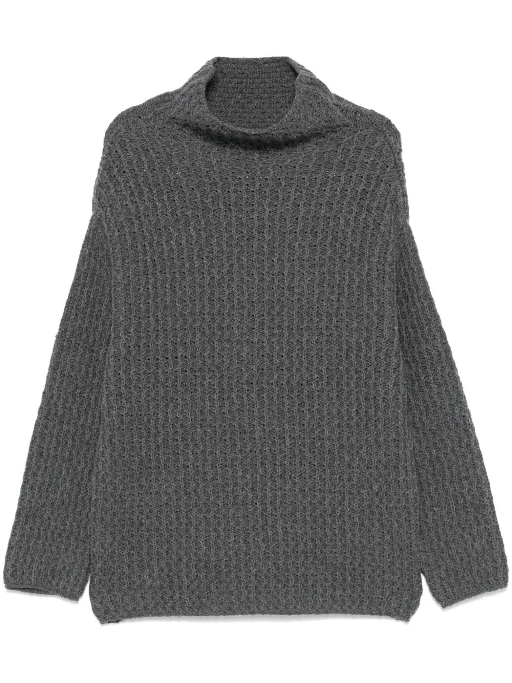 chunky ribbed-knit sweater - 1