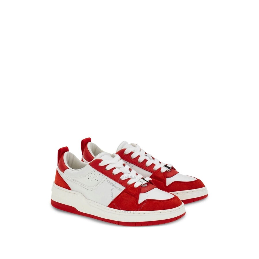 Ferragamo Dennis Panelled Skate Sneakers - 2