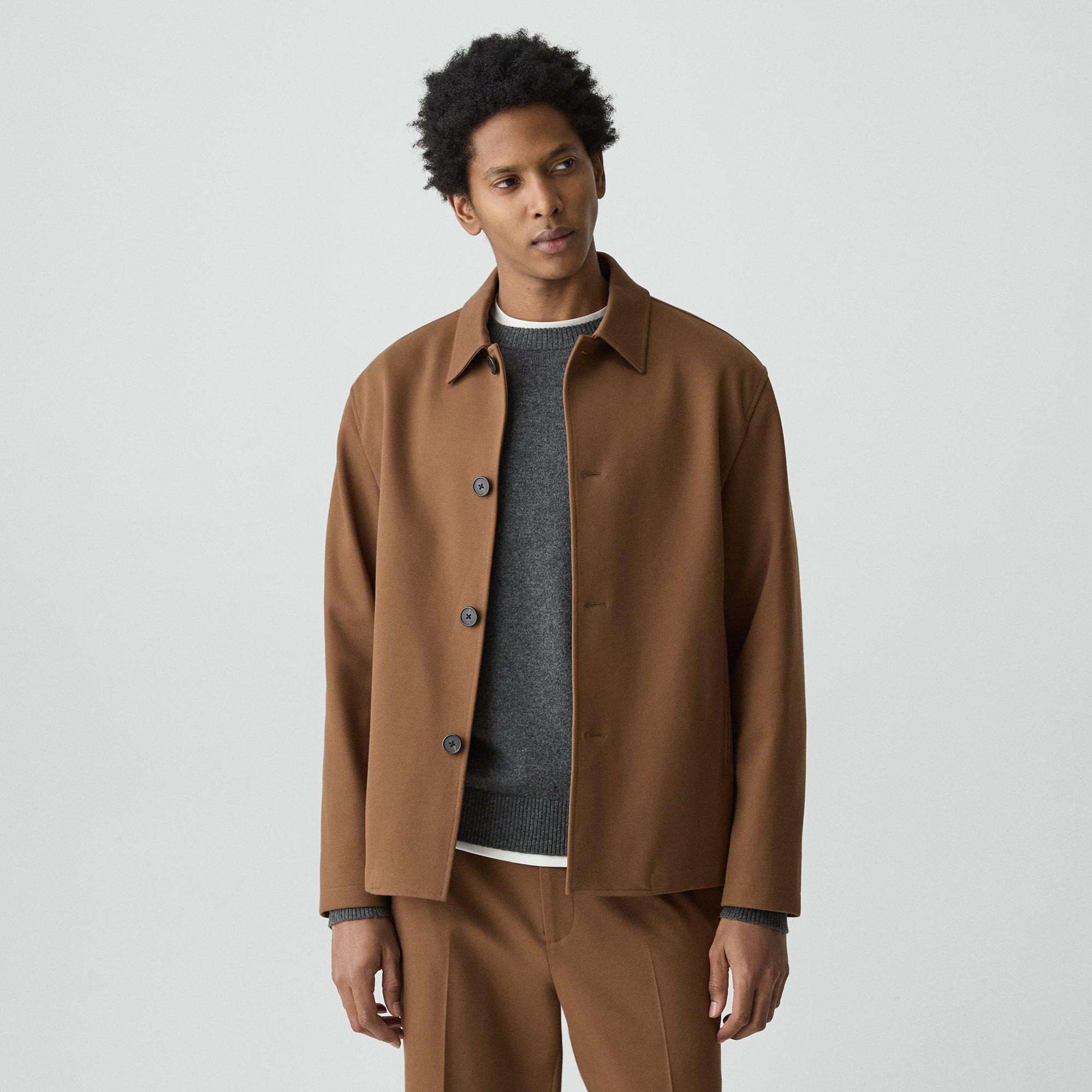 Chore Coat in Knit Twill - 2