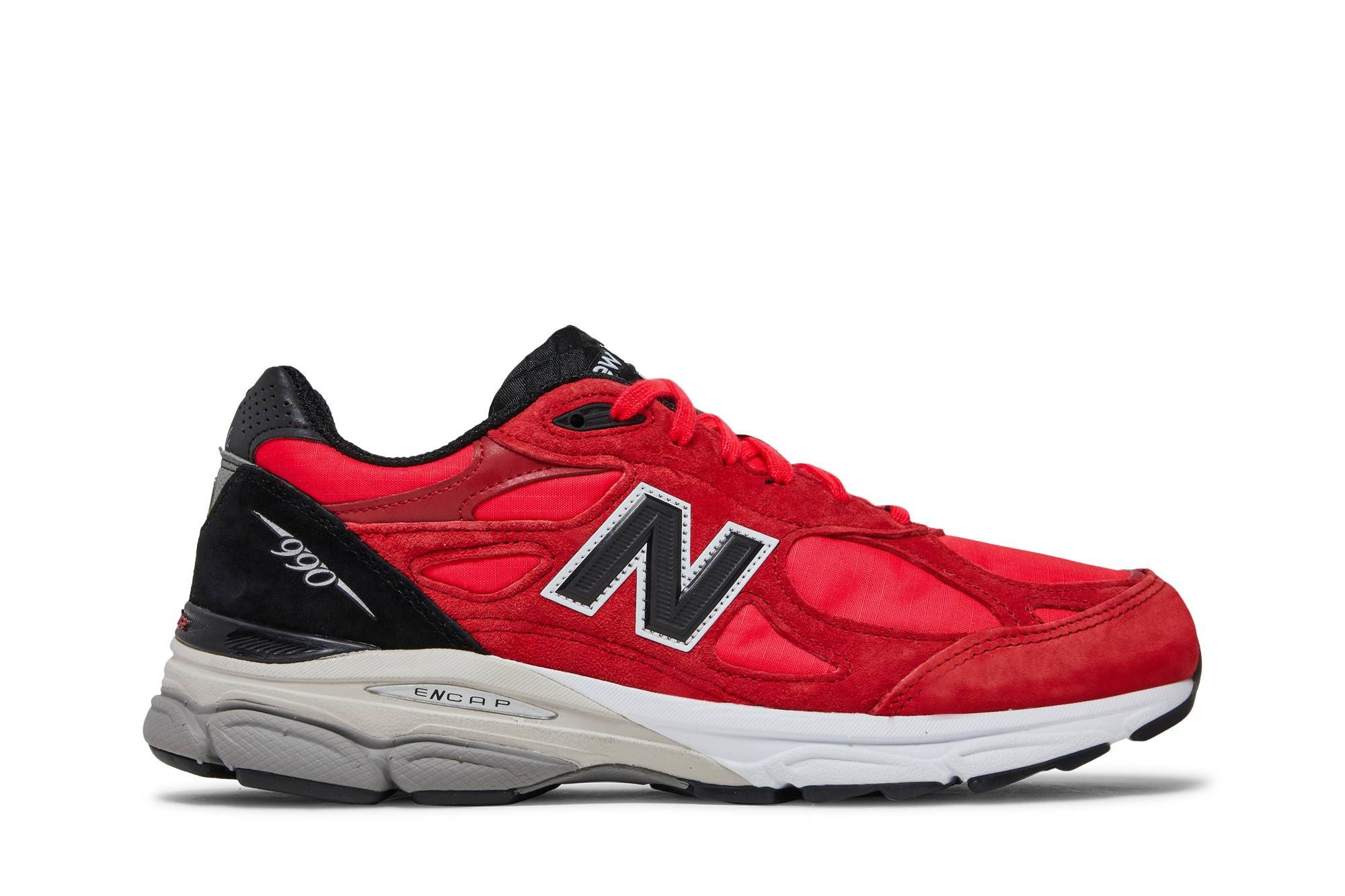 990v3 Made In USA 'Red Suede' - 1