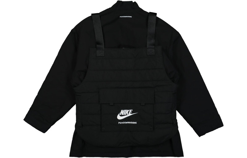 Nike Nike x Peaceminusone G-Dragon 2+1 Jacket 'Asia Sizing - Black' DR0100-010 outlook