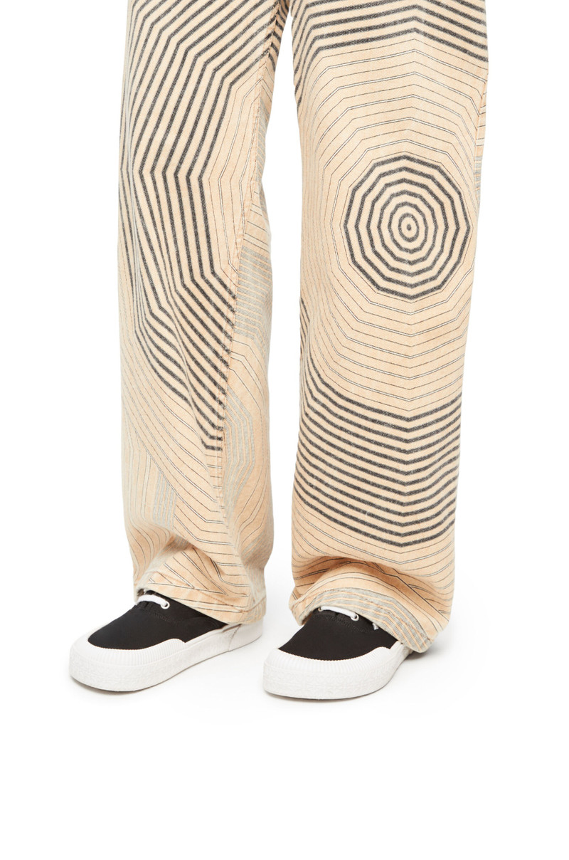 Loewe Terra Vulca lace-up sneaker in canvas outlook