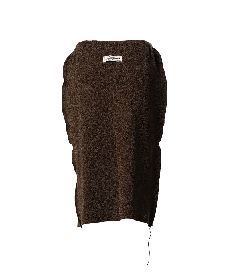 Inside-Out Glitter Knit Skirt 18