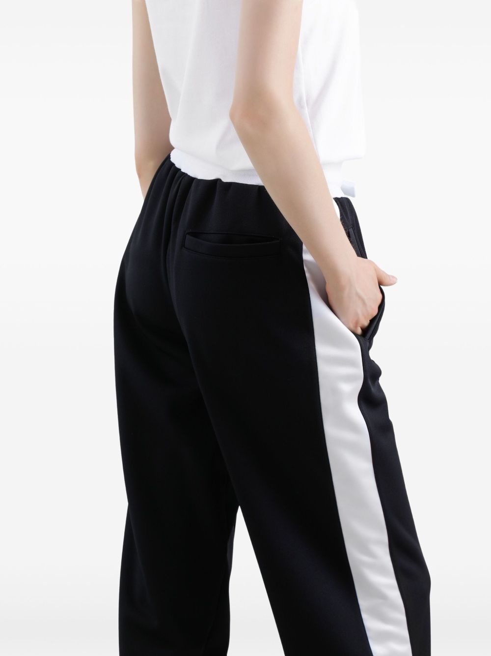 logo-embroidered track pants - 6