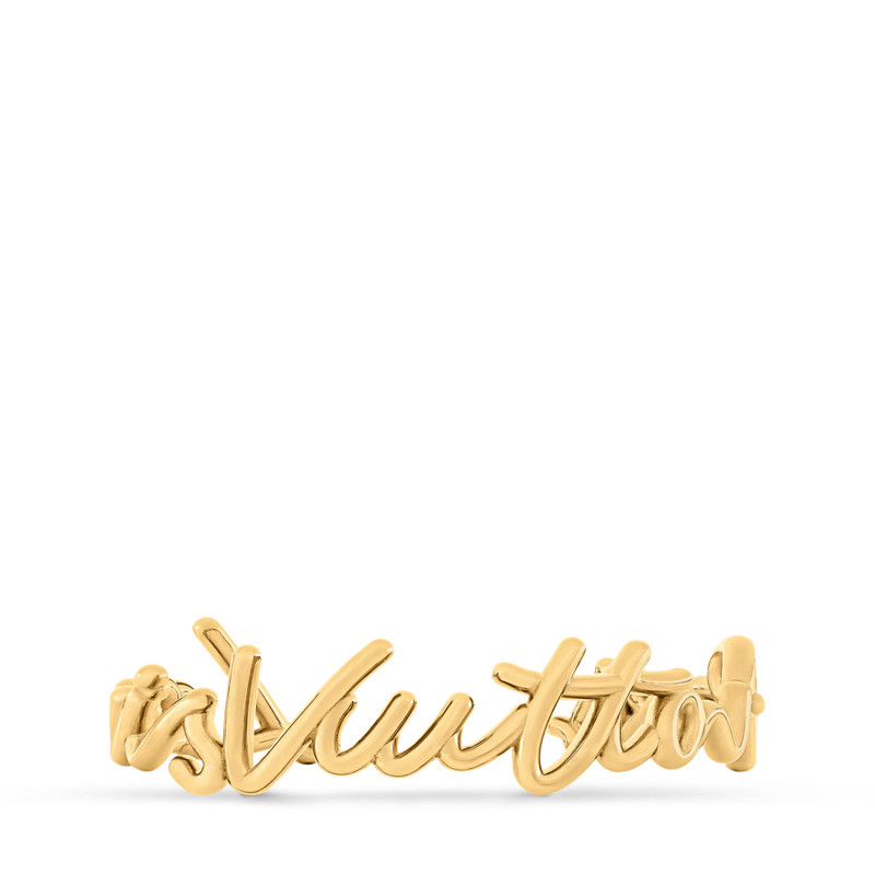 LV Script Bracelet 1