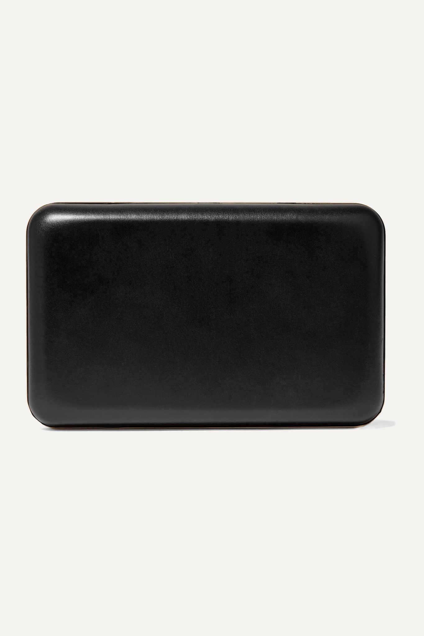 Moulded leather clutch - 1