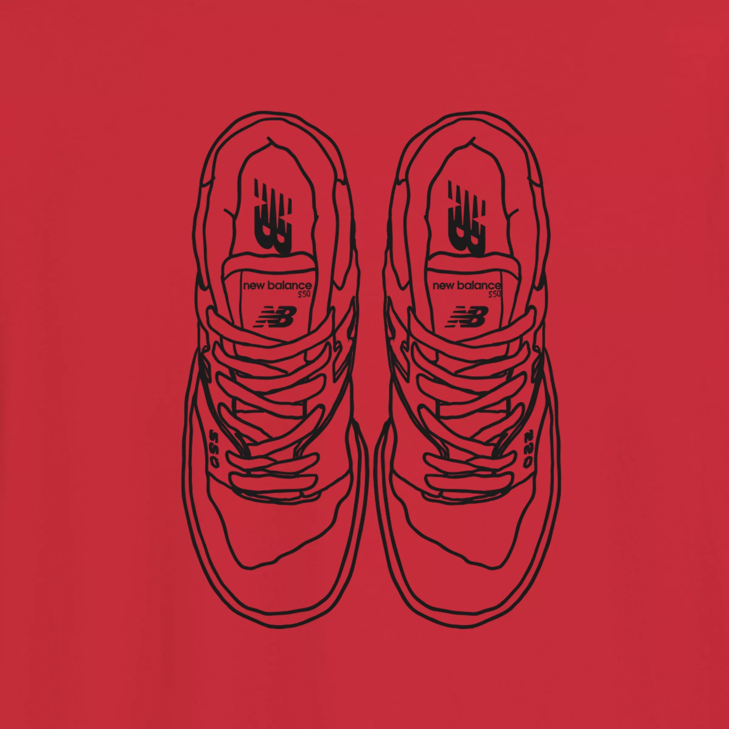 550 Sketch Graphic T-Shirt - 3