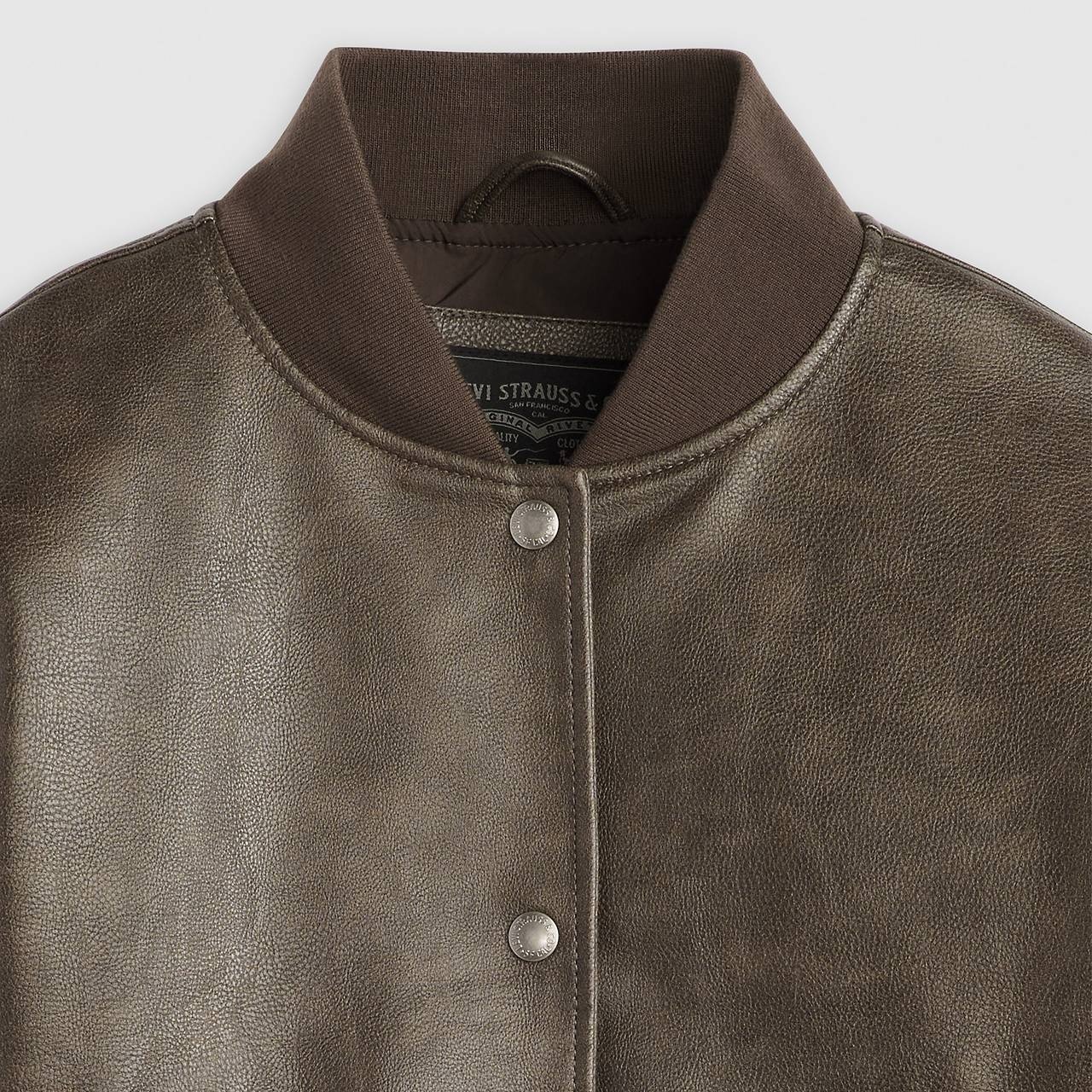 CROPPED VARSITY BOMBER JACKET - 4
